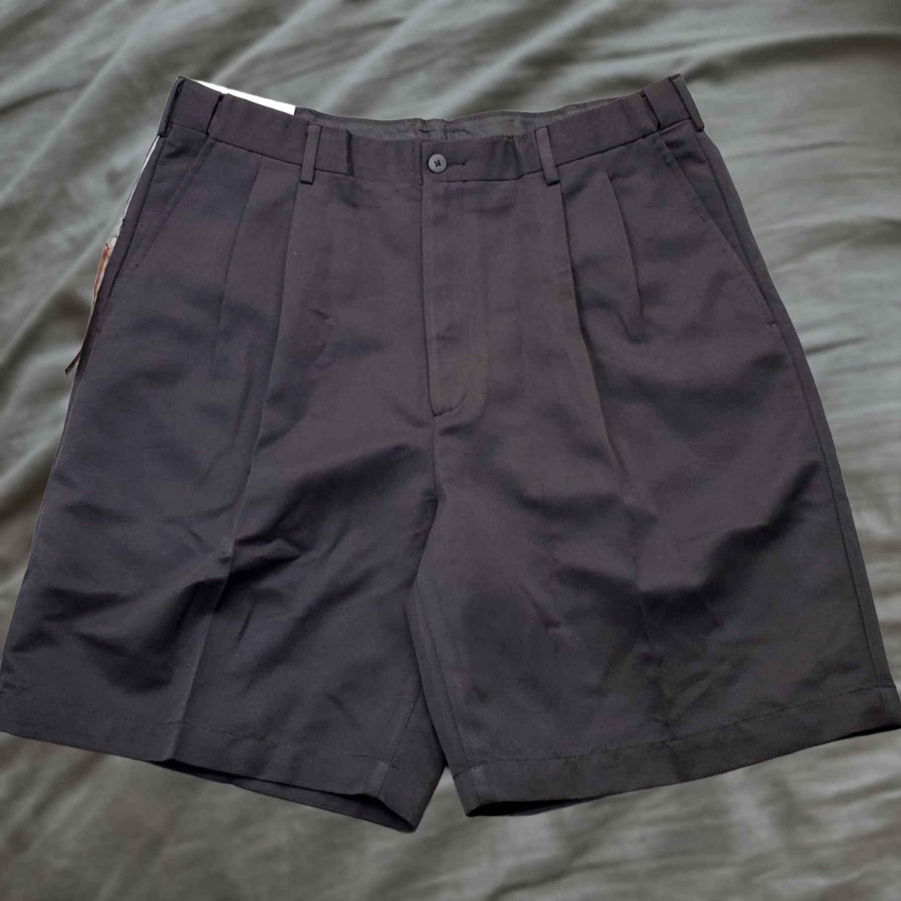 Savane Savane Mens Shorts 36 Black Expandable Comfort Waist Synatural Climate Control Casual Outdoor 90s? Size US 36 / EU 52 - 1 Thumbnail
