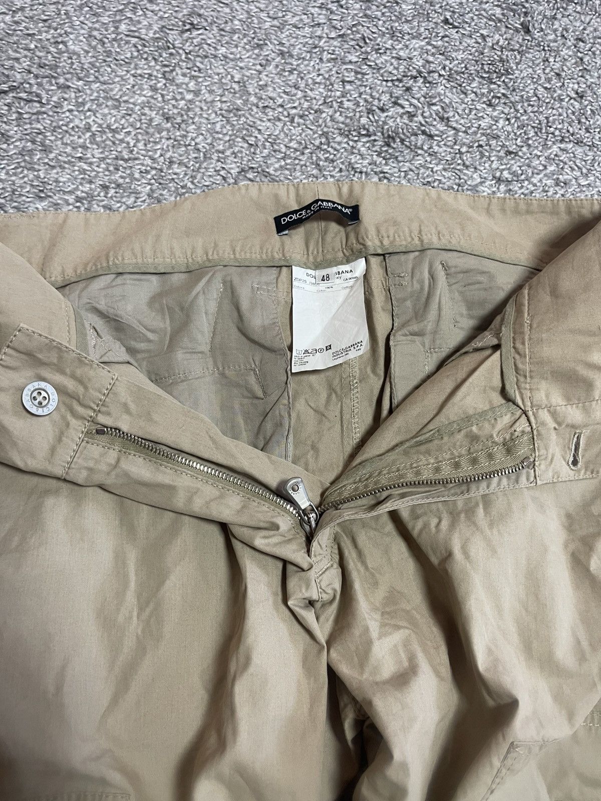 Dolce & Gabbana DOLCE GABBANA VINTAGE ARCHIVAL CARGO MULTI PANTS SIZE 48 Size US 32 / EU 48 - 17 Thumbnail