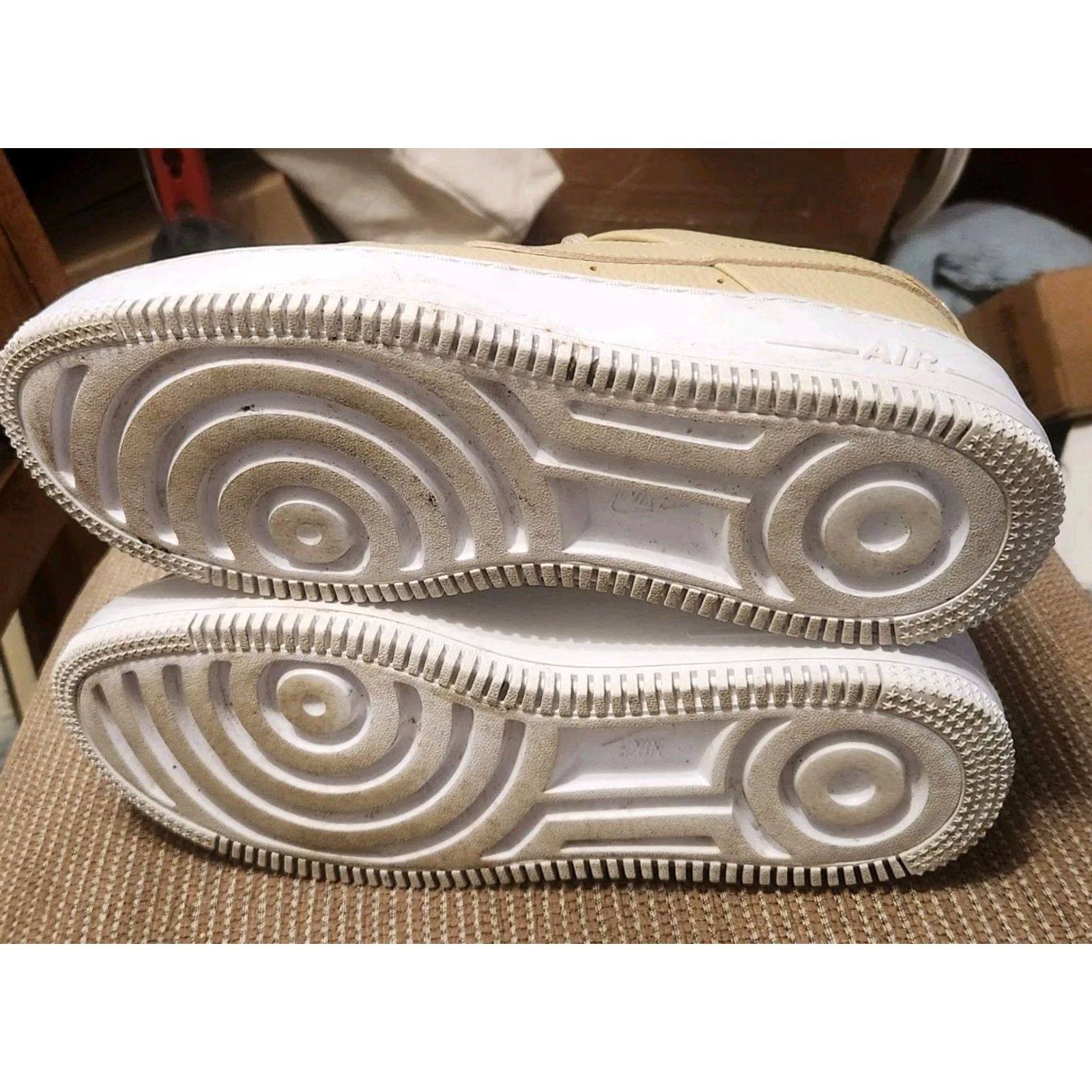 Nike Nike W AF1 Sage Low 2 Desert Tea/White CT0012 200 US Womens 10 Sneaker Shoes Mens? Womens Size US 8 / IT 38 - 4 Thumbnail