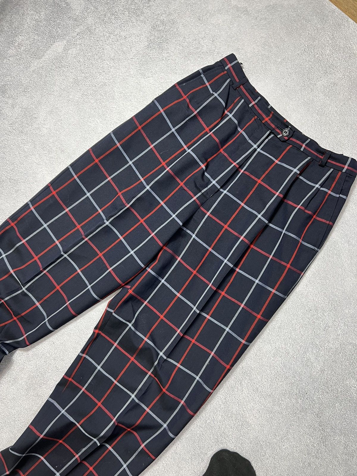 Burberry × Vintage Pants Burberrys Vintage Rare 90s Luxury Drip Y2K Size 29" - 3 Thumbnail