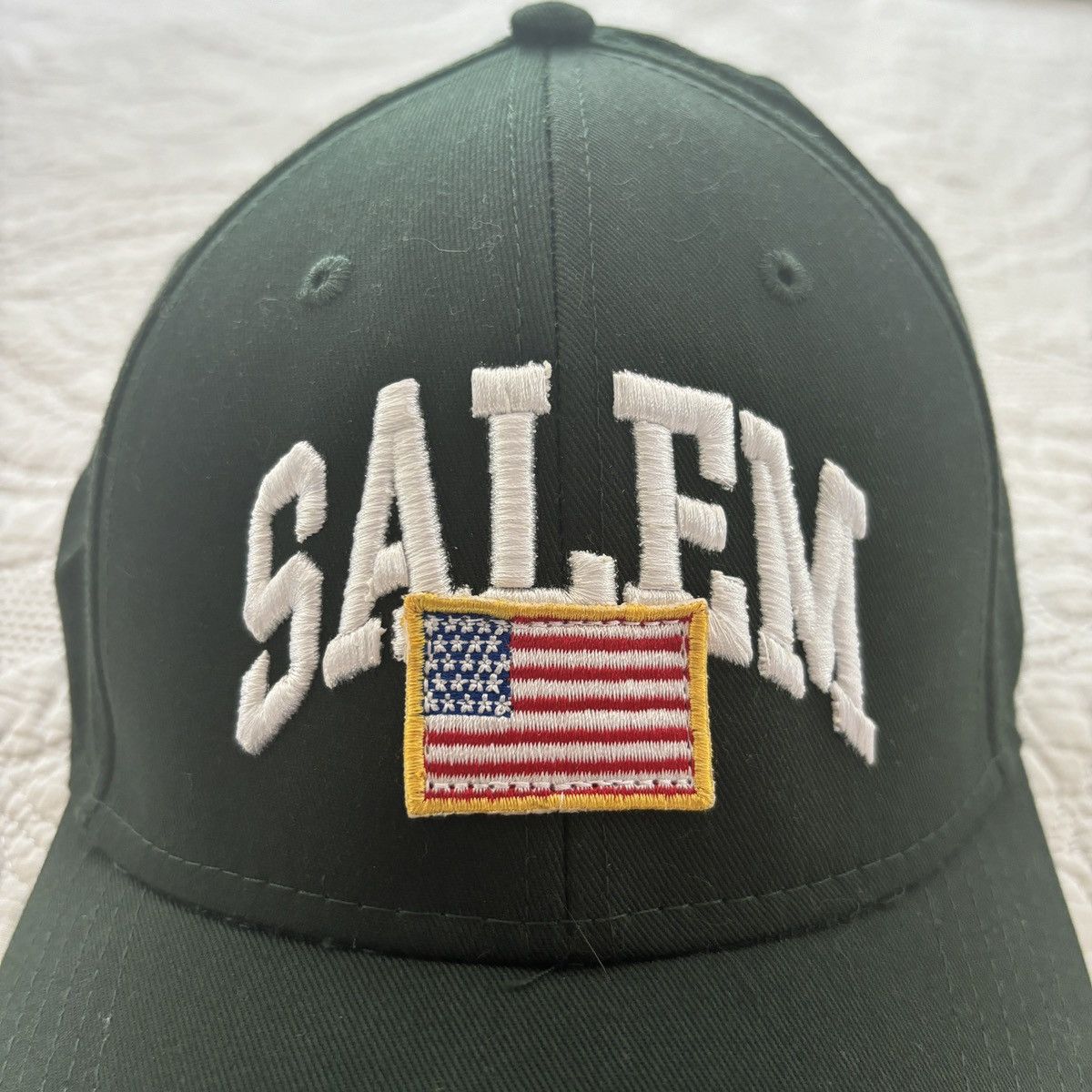 S4LEM S4lem Salem green American baseball cap Size ONE SIZE - 2 Thumbnail