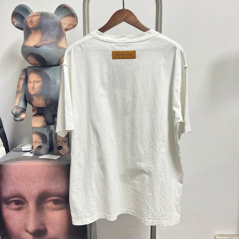 Louis Vuitton Louis Vuitton White embossed short sleeves 2504-Nextarrow Size US XXL / EU 58 / 5 - 2 Thumbnail