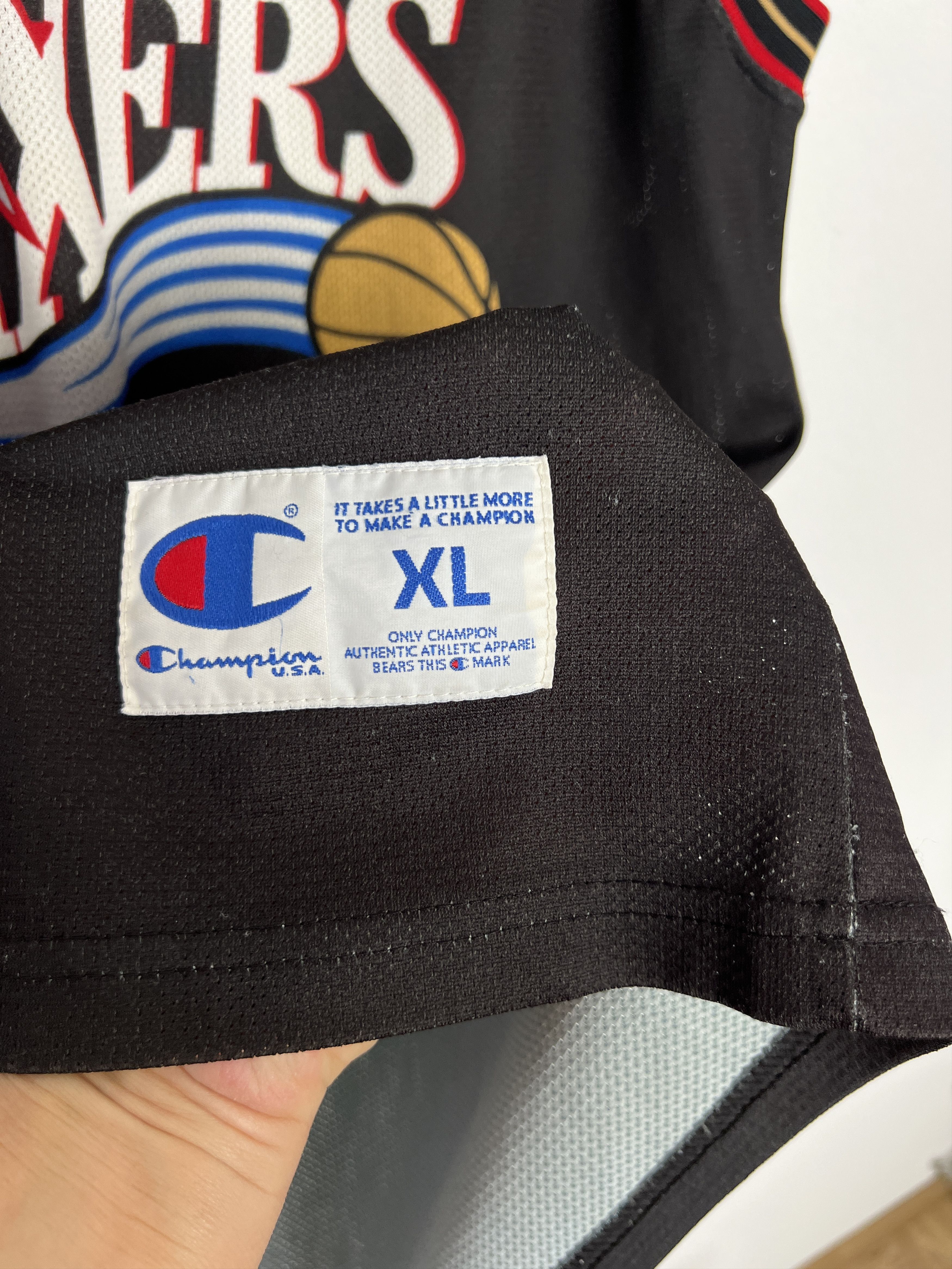 Champion Vintage Champion Philadelphia 76ers Iverson NBA Jersey Size US XL / EU 56 / 4 - 5 Thumbnail