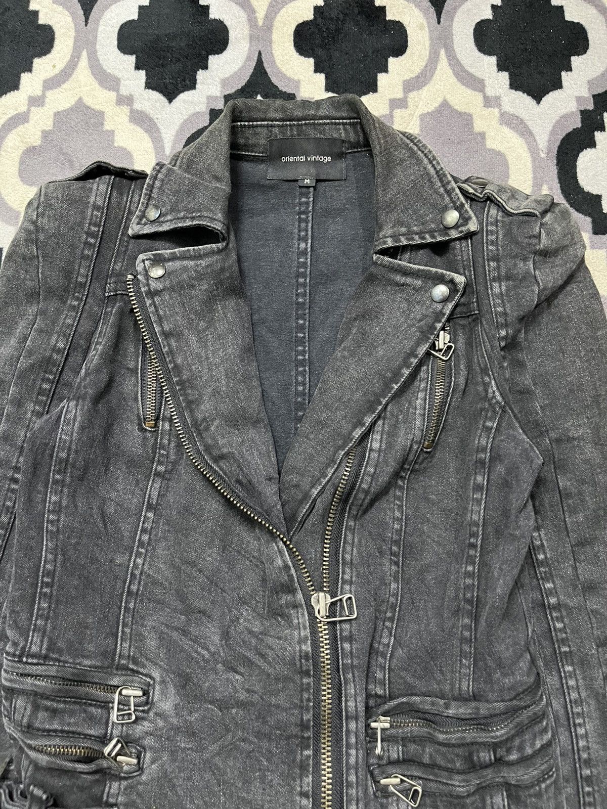 PPFM Oriental vintage bondage denim punk jacket Size US S / EU 44-46 / 1 - 4 Thumbnail