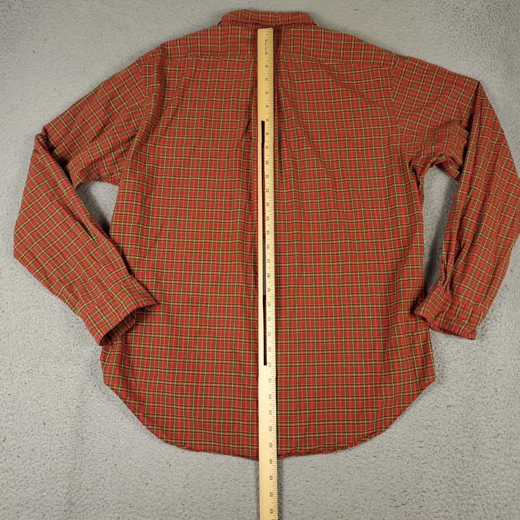 Ralph Lauren Ralph Lauren Shirt Mens Large Red Plaid Classic Fit Pony Button Up Long Sleeve Size US L / EU 52-54 / 3 - 4 Thumbnail