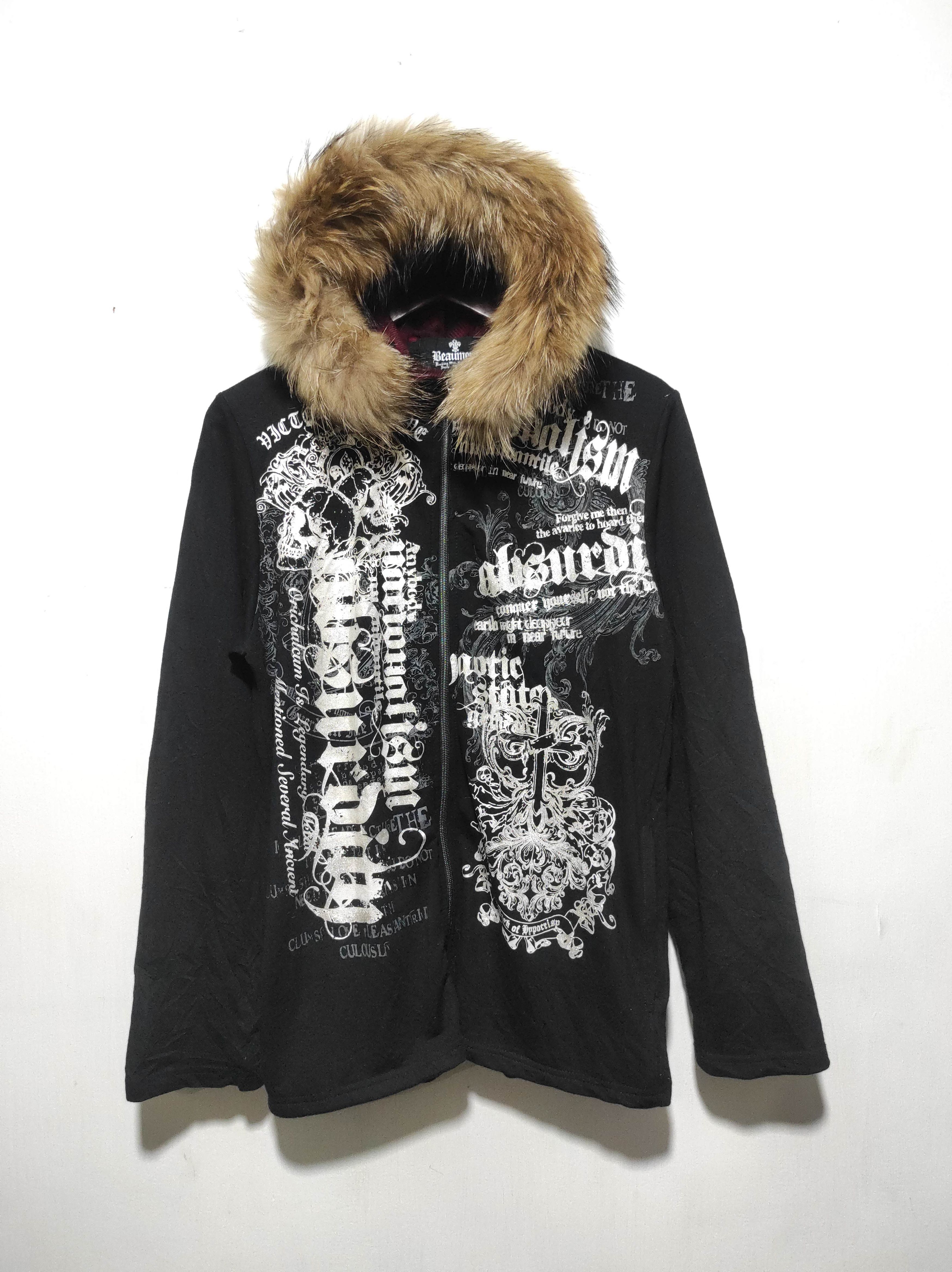 Affliction Beaumere Poem Fur Hoodie IfSixWasNine LGB style Size US M / EU 48-50 / 2 - 2 Thumbnail