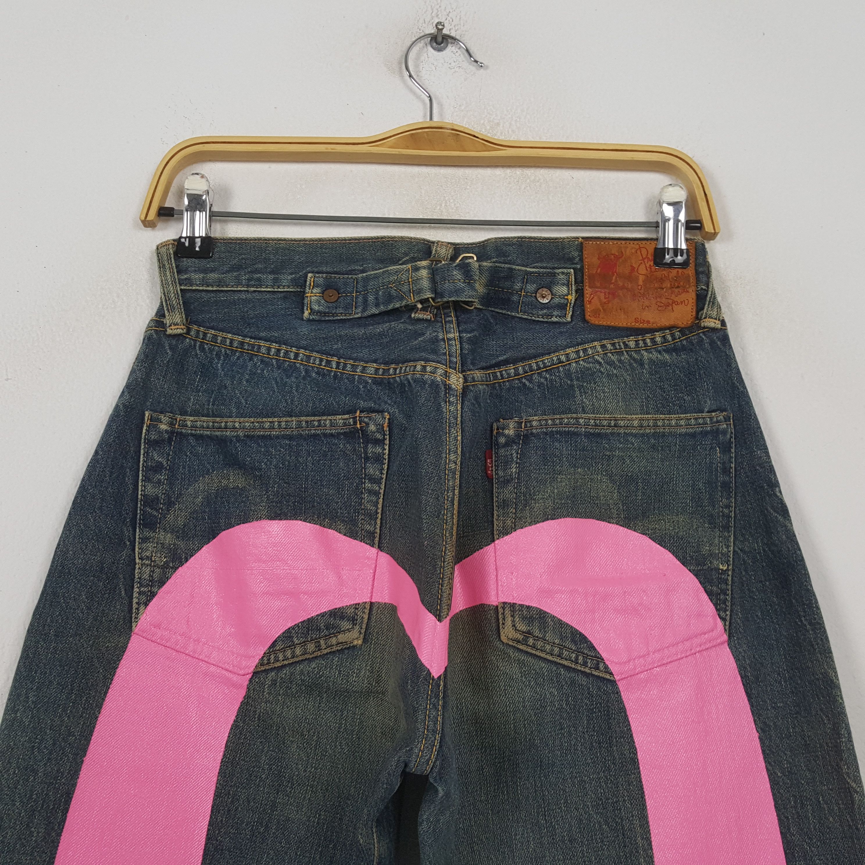 Evisu Vintage Evis Japanese Brand Daicock Custom Style Jeans RR11 Size US 26 / EU 42 - 2 Thumbnail