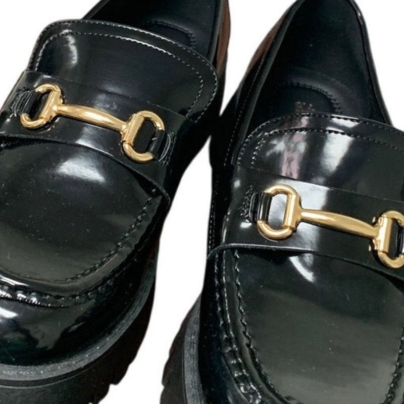 Other New Dream Pairs Women's 7.5 Black Faux Leather Loafers Size US 7.5 / IT 37.5 - 7 Thumbnail