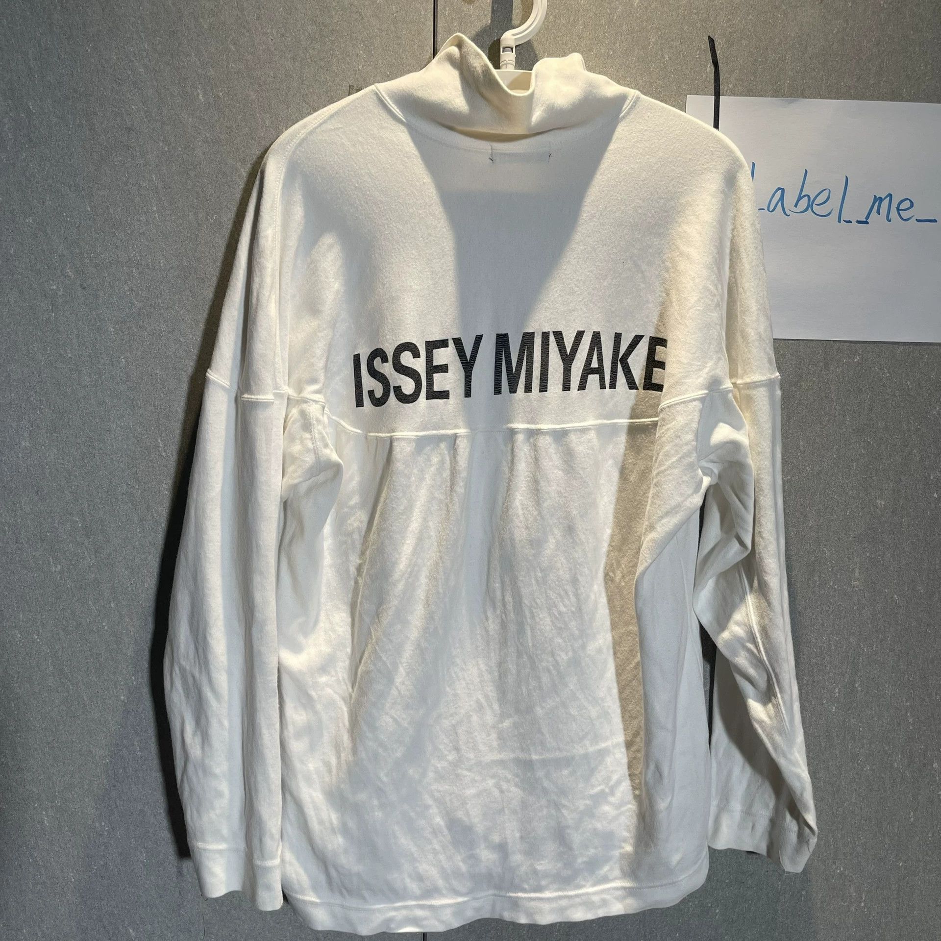 Issey Miyake Issey Miyake Logo Sweatshirt for Men Size US M / EU 48-50 / 2 - 1 Thumbnail