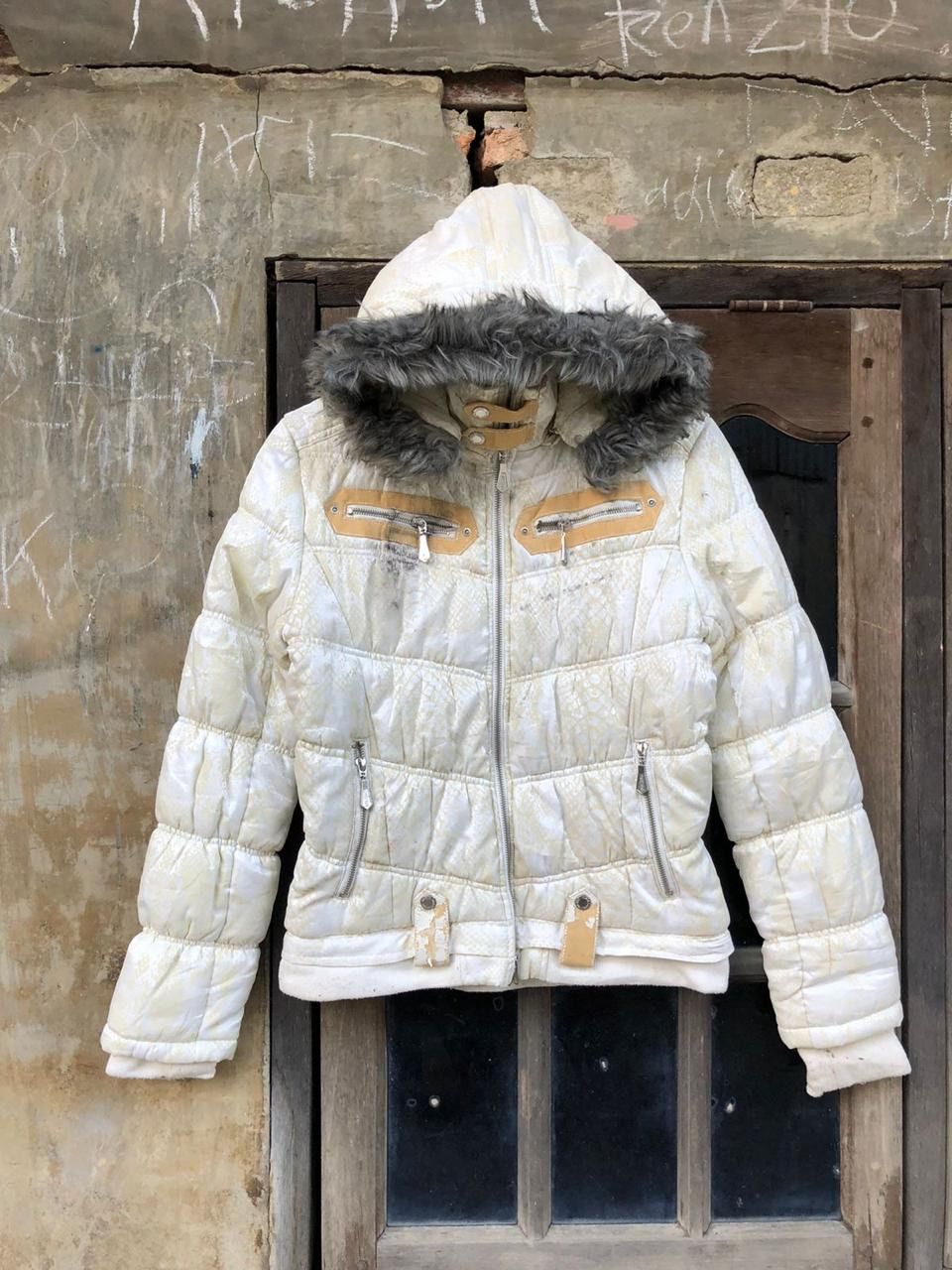 If Six Was Nine Bernings Sho Snake Skin Fur Jacket Size US M / EU 48-50 / 2 - 2 Thumbnail