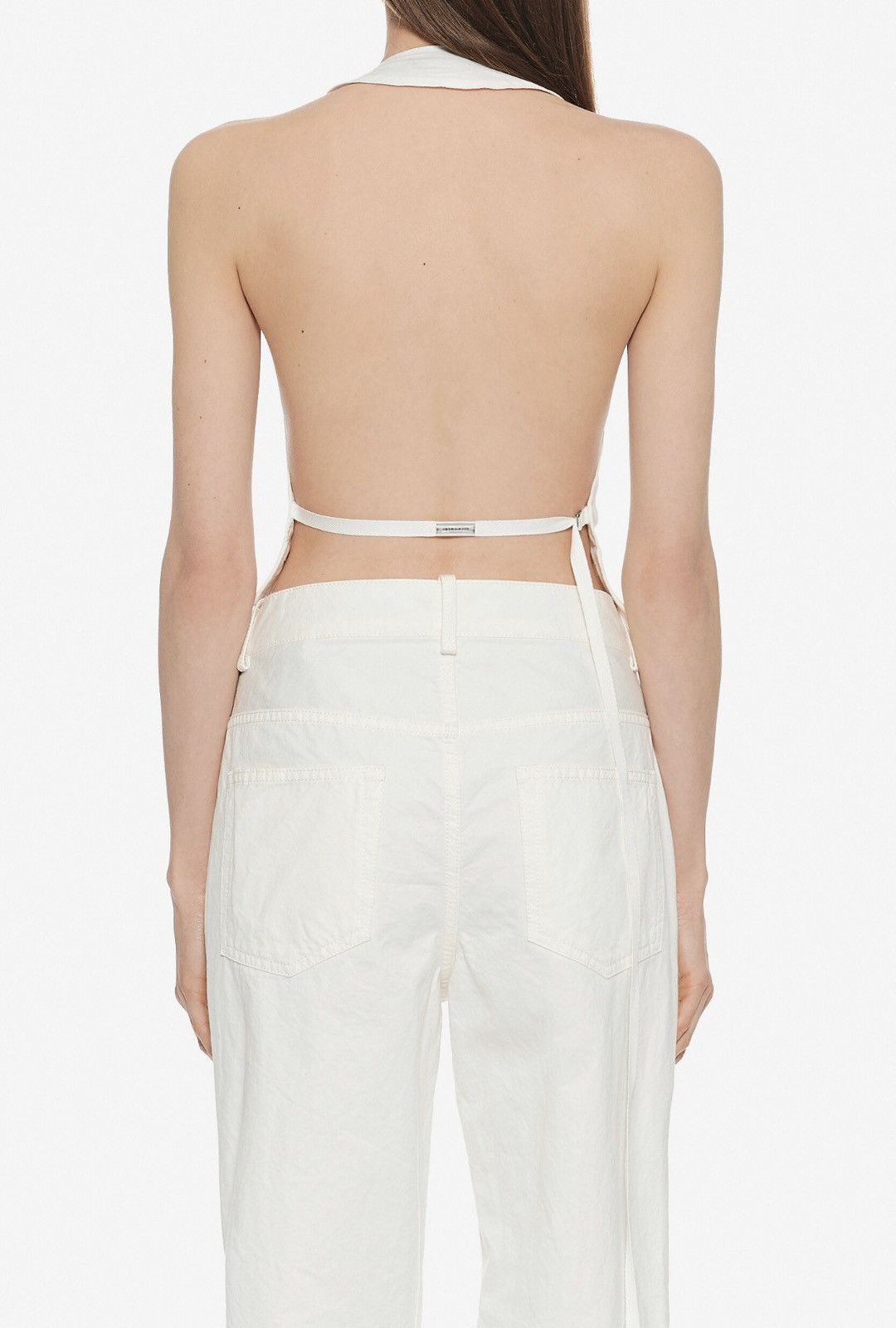 Ann Demeulemeester Ann Demeulemeester Monique Cotton Twill Vest Size S / US 4 / IT 40 - 2 Thumbnail