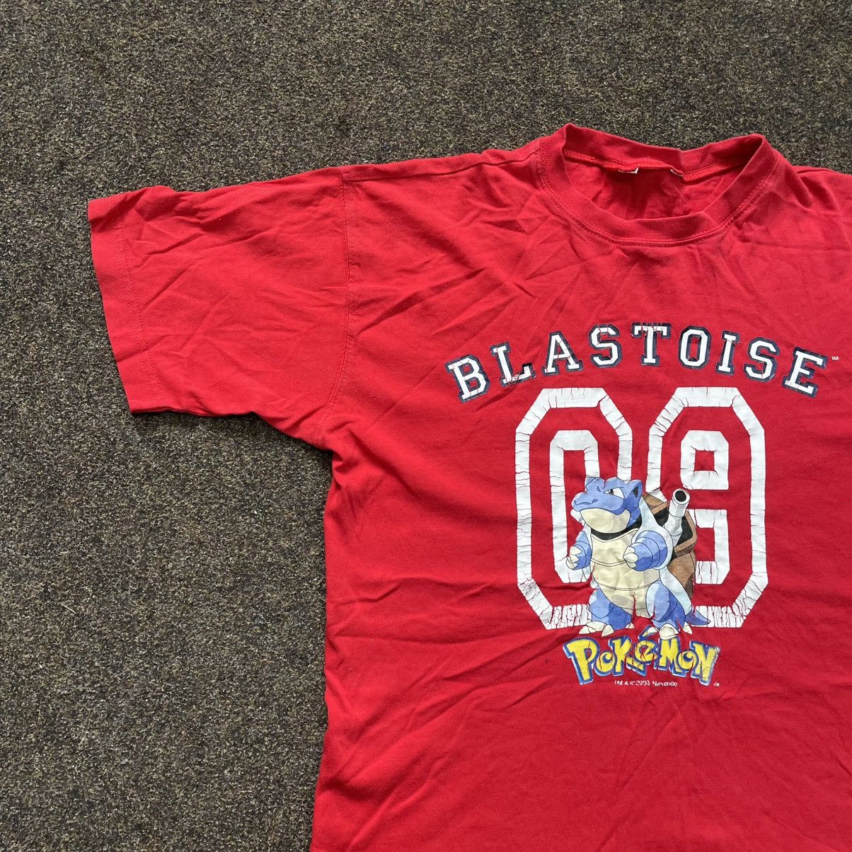 Vintage Vintage Y2K Blastoise Pokemon Graphic Tee Streetwear Baggy M Size US M / EU 48-50 / 2 - 3 Thumbnail