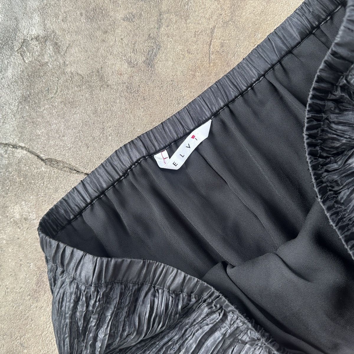 Other Vintage Elvis Pleated Maxi Skirt Issey Miyake Style Size 30" / US 8 / IT 44 - 5 Thumbnail