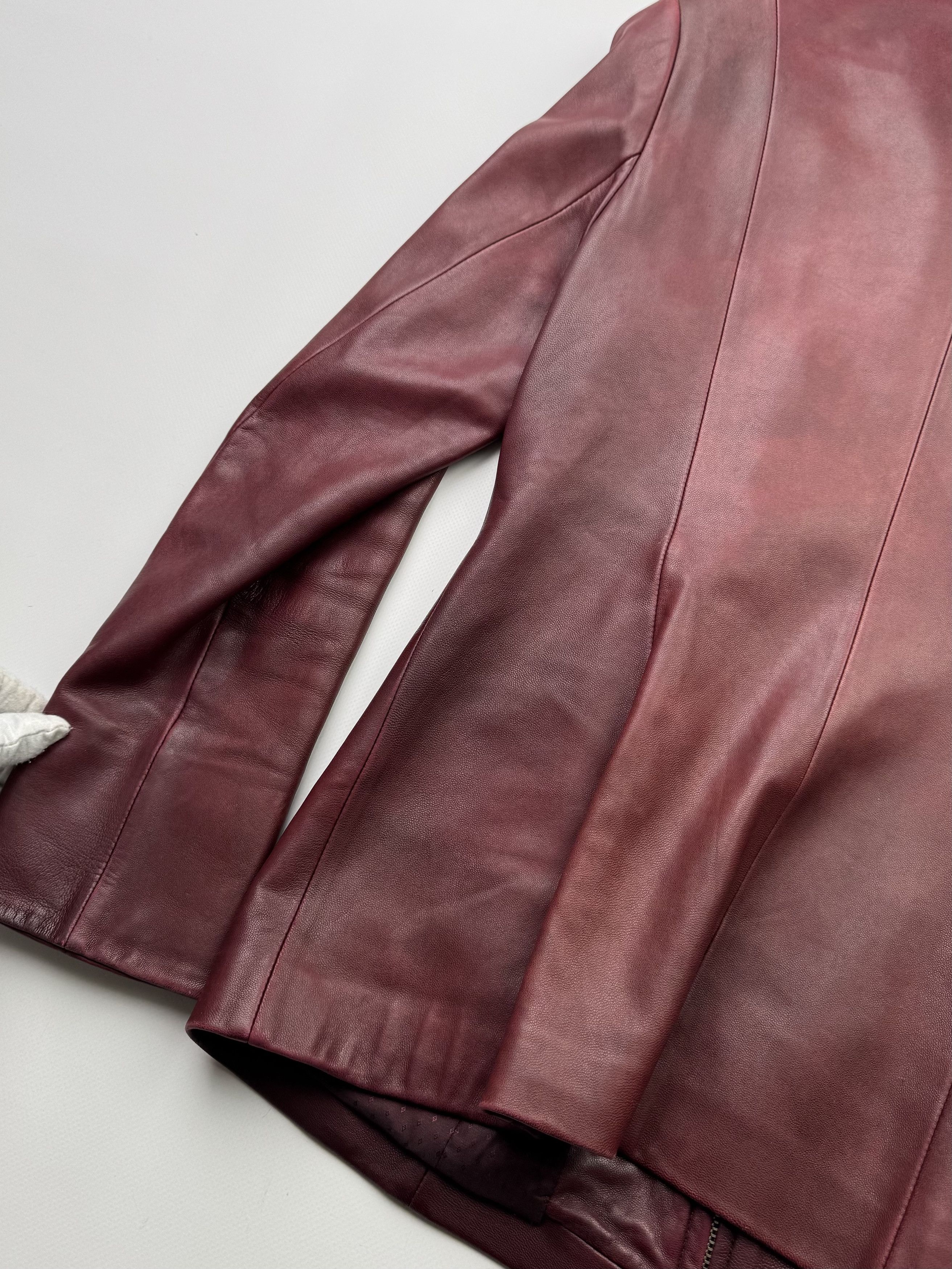 Japanese Brand Vintage Leather Jacket B574(V194) Size M / US 6-8 / IT 42-44 - 15 Thumbnail