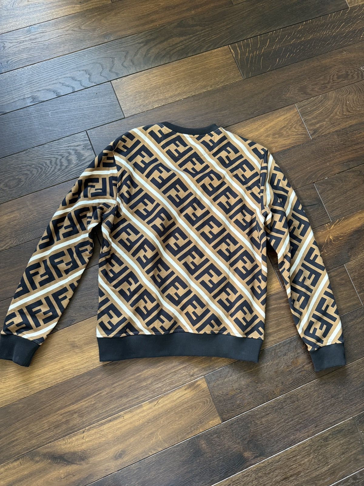 Fendi Fendi Diagonal FF Sweatshirt Size US M / EU 48-50 / 2 - 4 Thumbnail