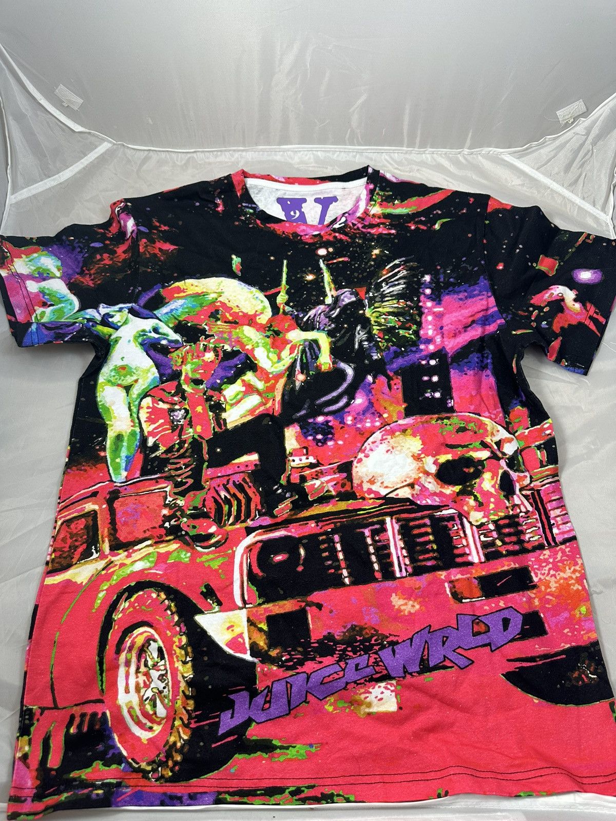 Vlone Juice Wrld Galaxy All Over T-shirt Size US M / EU 48-50 / 2 - 3 Thumbnail
