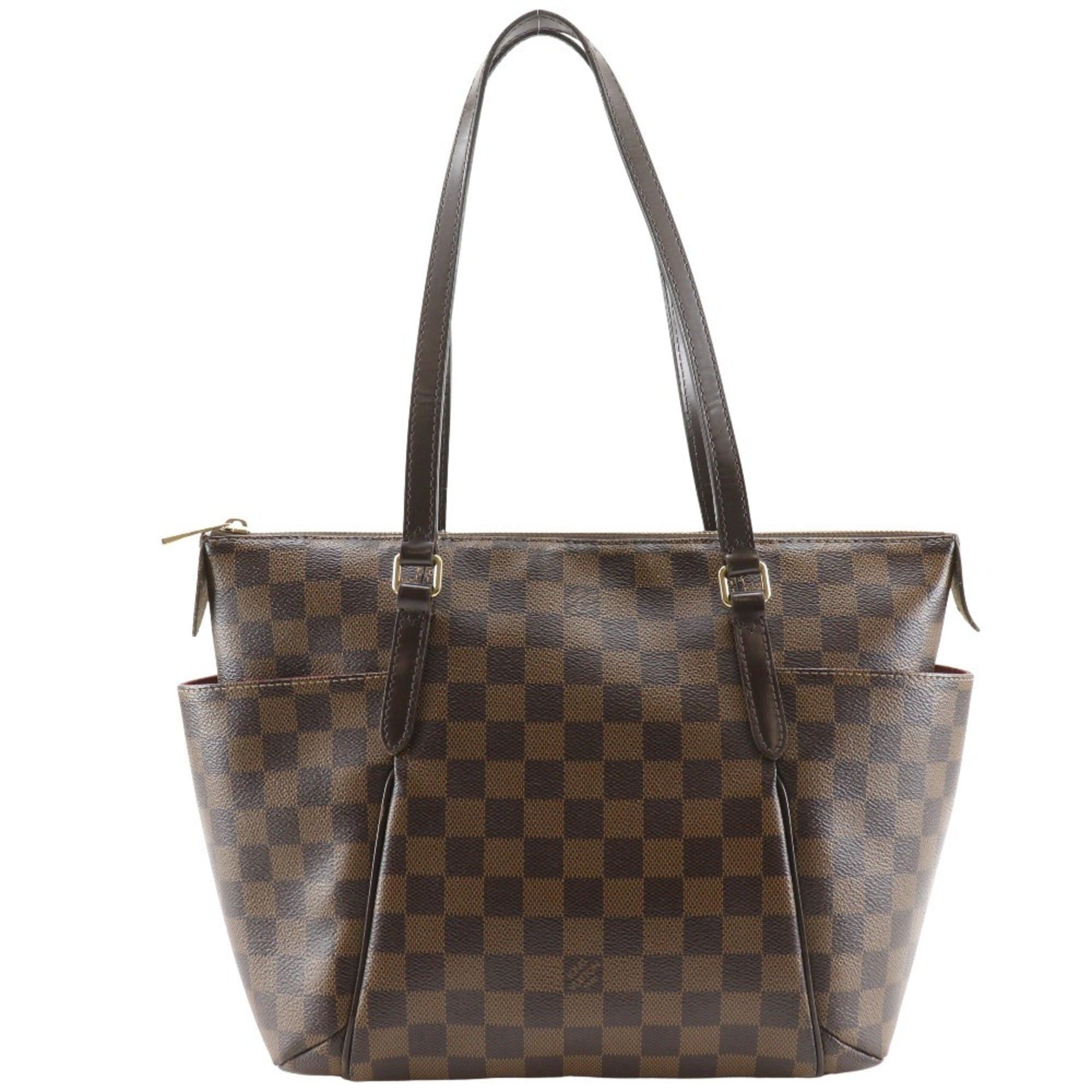 Louis Vuitton Louis Vuitton Totally PM Tote Bag N41282 Damier Canvas 2015 Brown DU0165 A5 Women's Size ONE SIZE - 1 Thumbnail