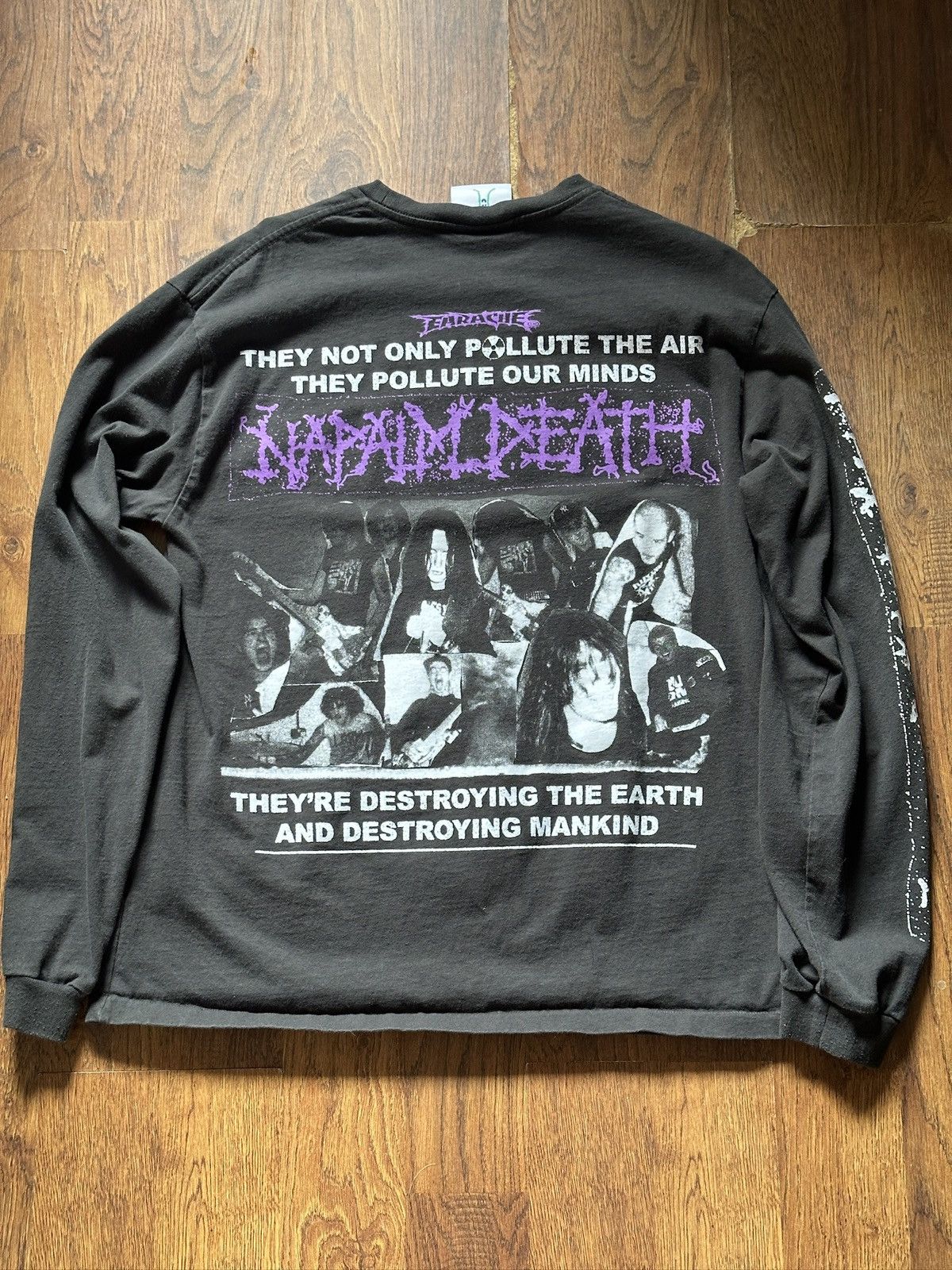 Online Ceramics Online Ceramics x Napalm Death Long Sleeve tee Size US L / EU 52-54 / 3 - 2 Thumbnail