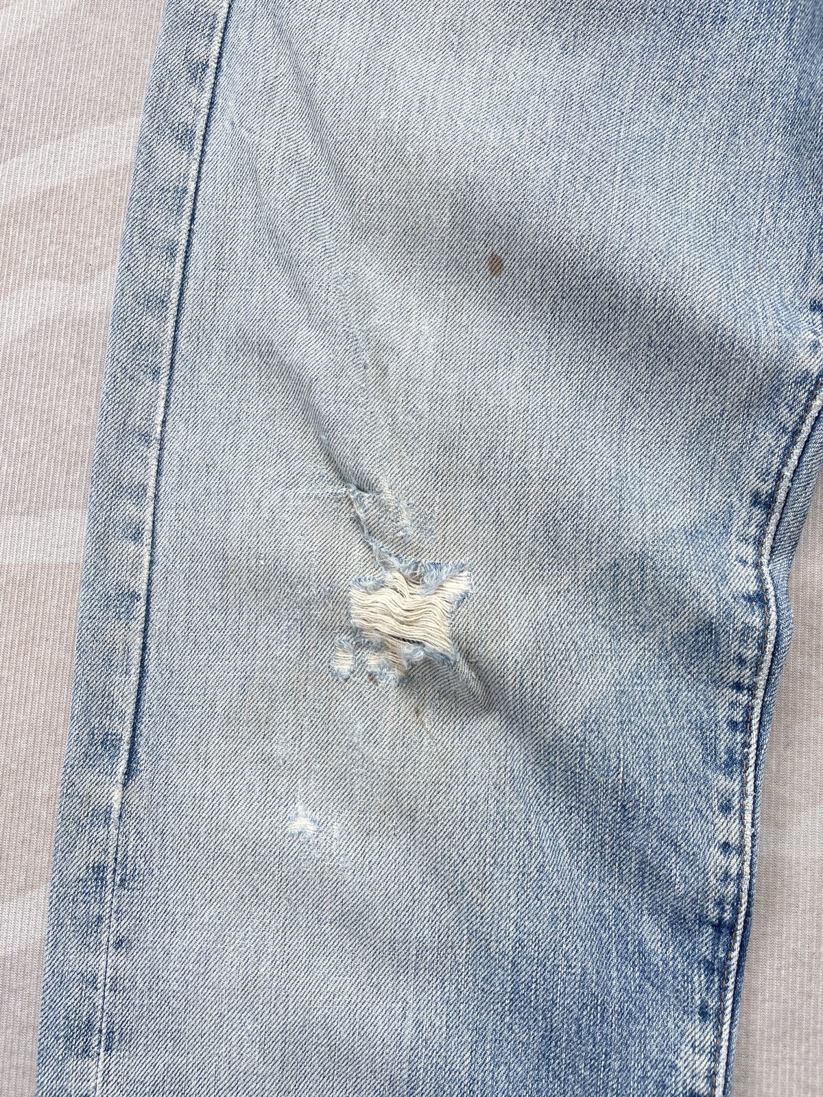 Levi's LEVIS 702XX BIG E DISTRESSED SELVEDGE JEANS Size US 30 / EU 46 - 6 Thumbnail