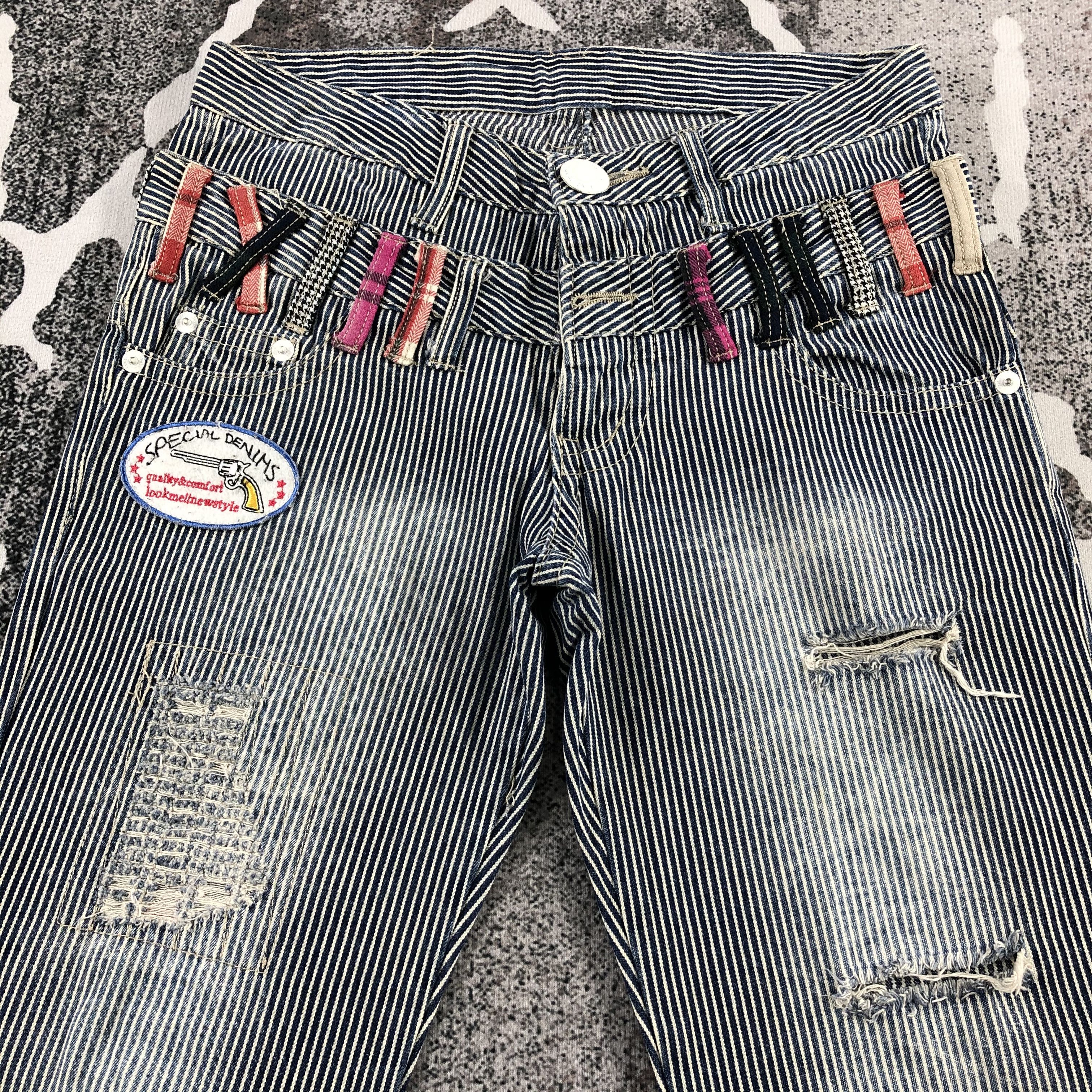 Japanese Brand Special Denims Jeans Hickory Distressed Denim KJ828 Size US 30 / EU 46 - 3 Thumbnail