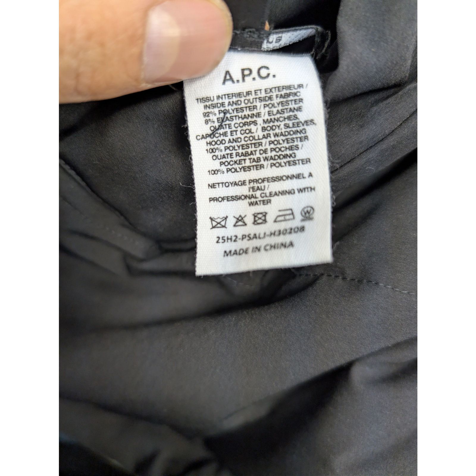 A.P.C. o1rshd1 Reversible Doudoune Sam Hoodie Jacket Kaki Military Size US L / EU 52-54 / 3 - 21 Thumbnail