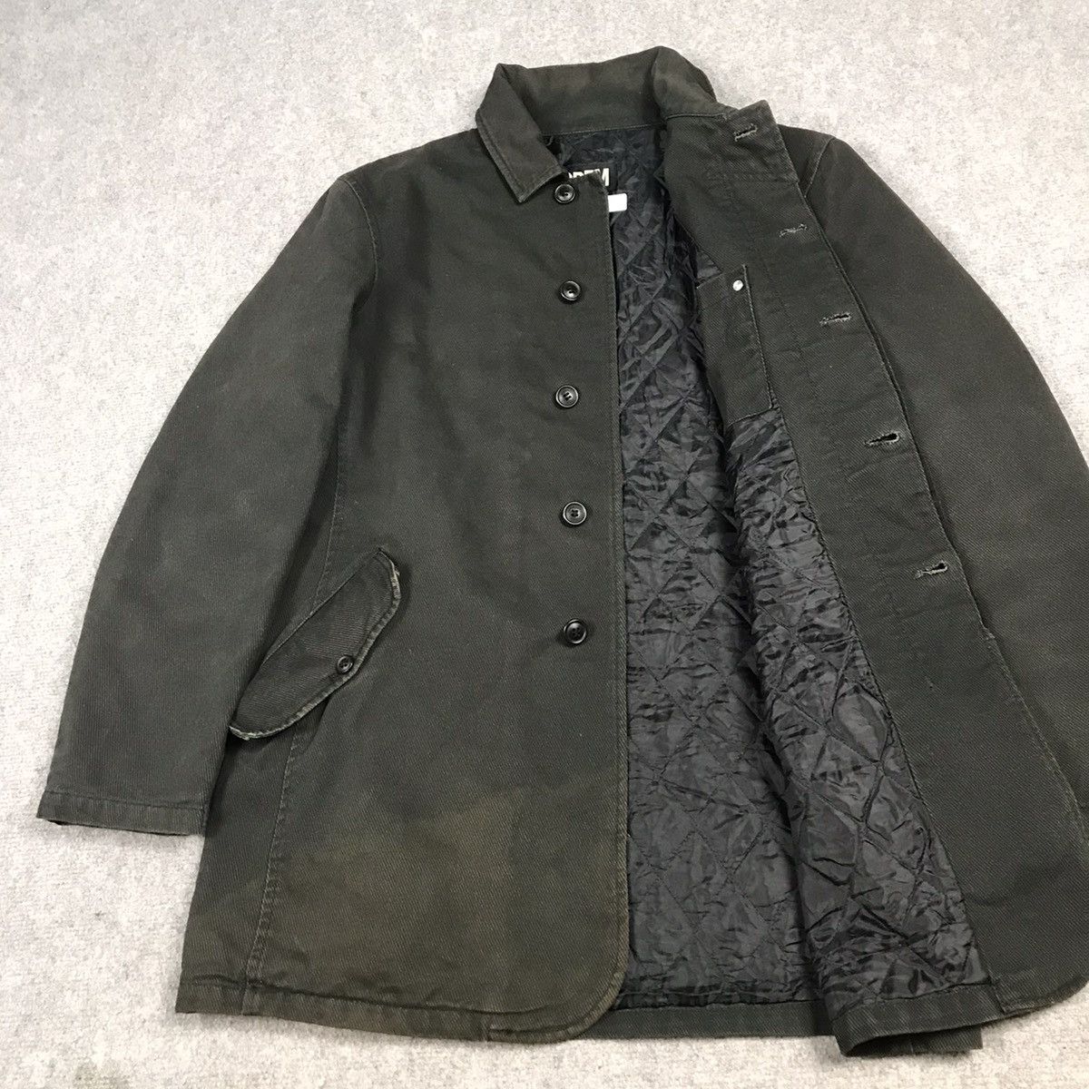 Japanese Brand × PPFM PPFM IF SIX WAS NINE STYLE BLACK FADED BUTTON JACKET Size US L / EU 52-54 / 3 - 13 Thumbnail