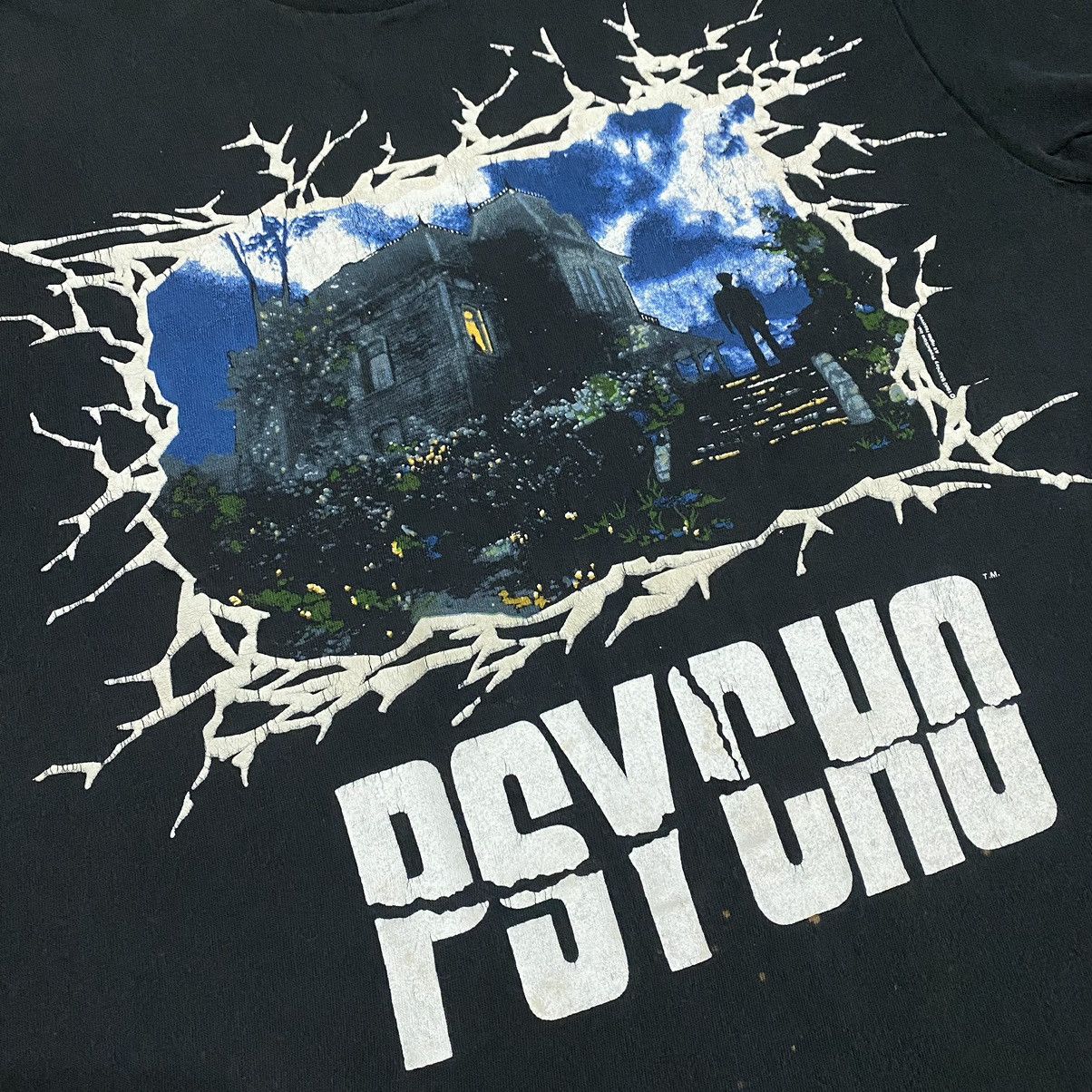Vintage VTG 90S PSYCHO MOVIE TEE Size US M / EU 48-50 / 2 - 4 Thumbnail