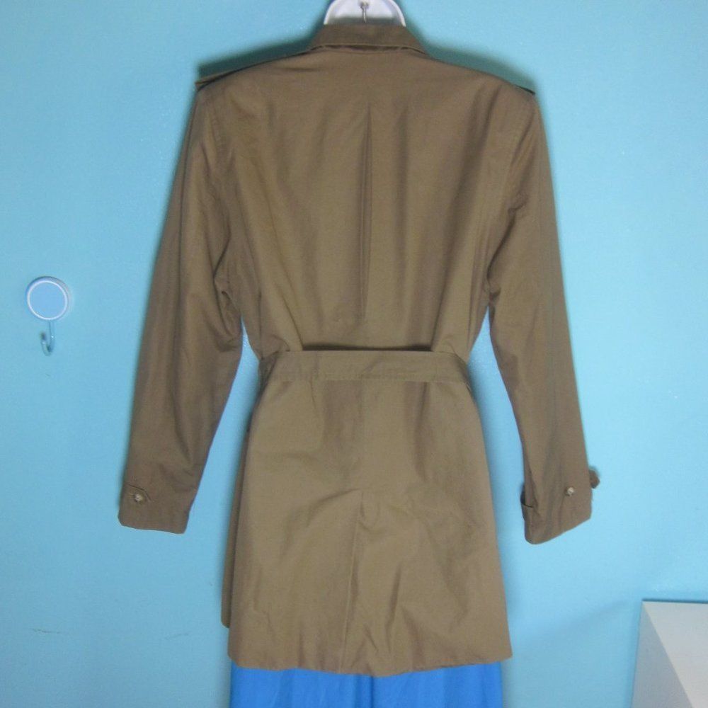 Banana Republic VINTAGE Late 70's Banana Republic Cotton Travel Trench Coat Size M / US 6-8 / IT 42-44 - 4 Thumbnail