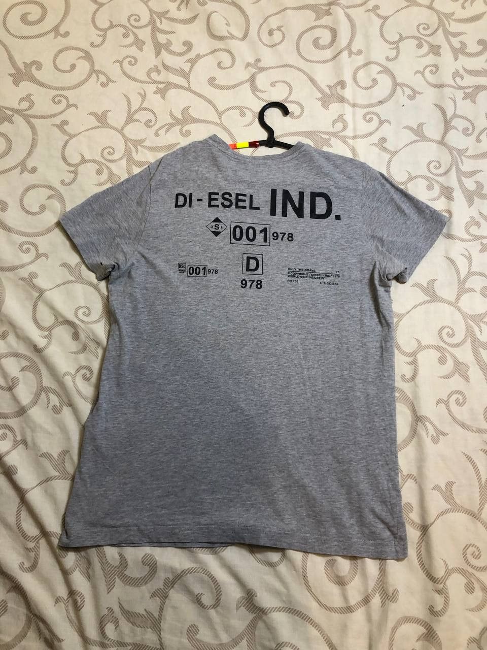 Diesel Diesel men's casual print logo short sleeve crewneck Size US M / EU 48-50 / 2 - 12 Thumbnail