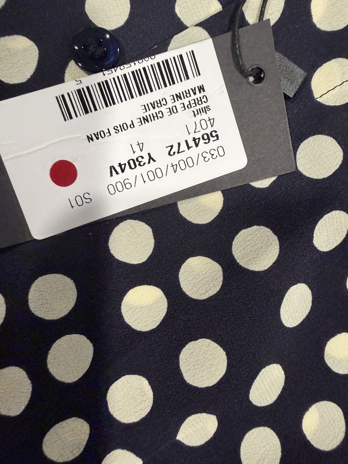 Saint Laurent Paris Saint laurent mens silk dots shirt. $1190 Size US L / EU 52-54 / 3 - 6 Thumbnail