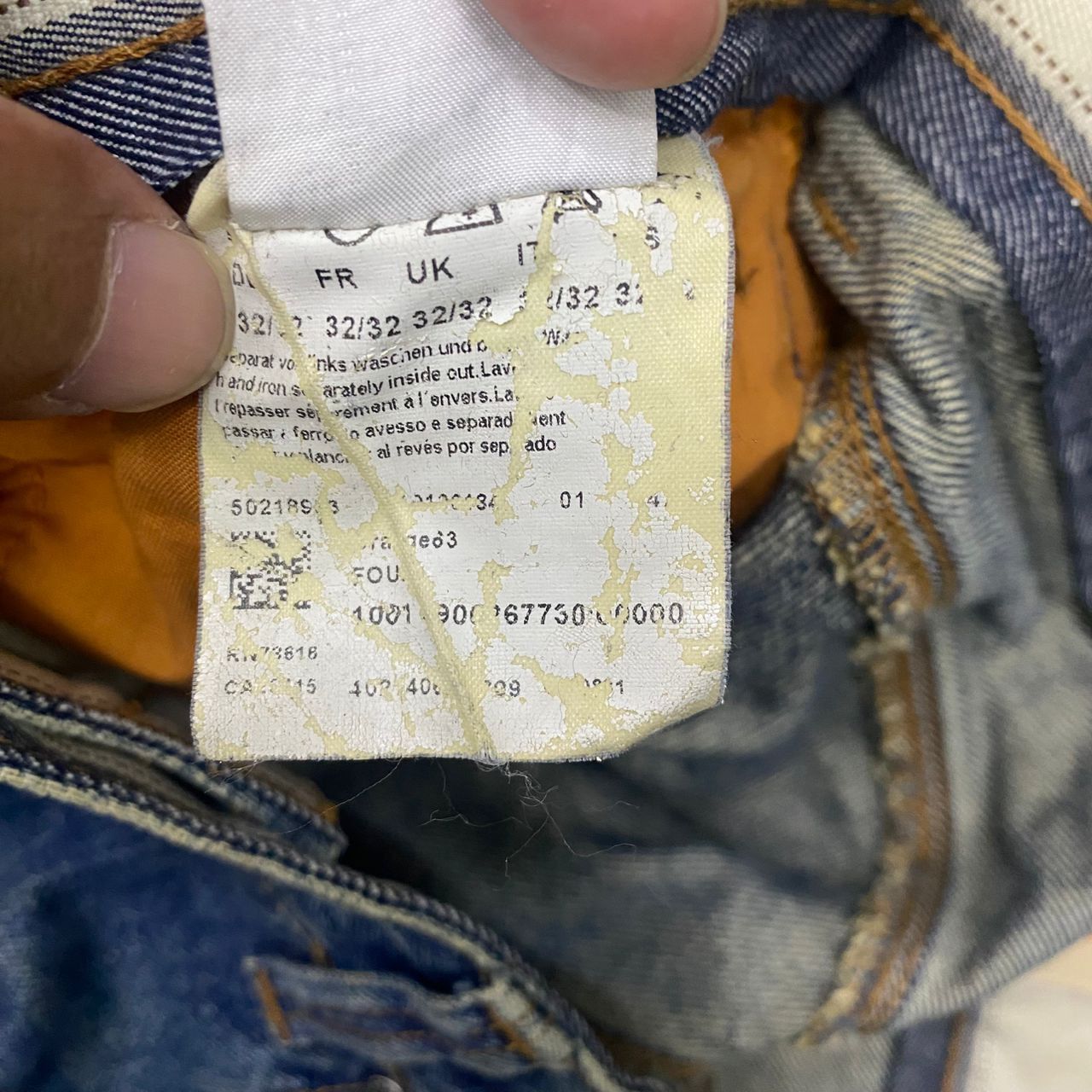 Hugo Boss 💥Best Offer💥Vintage Hugo Boss Orange Distressed Denim Size US 34 / EU 50 - 19 Thumbnail