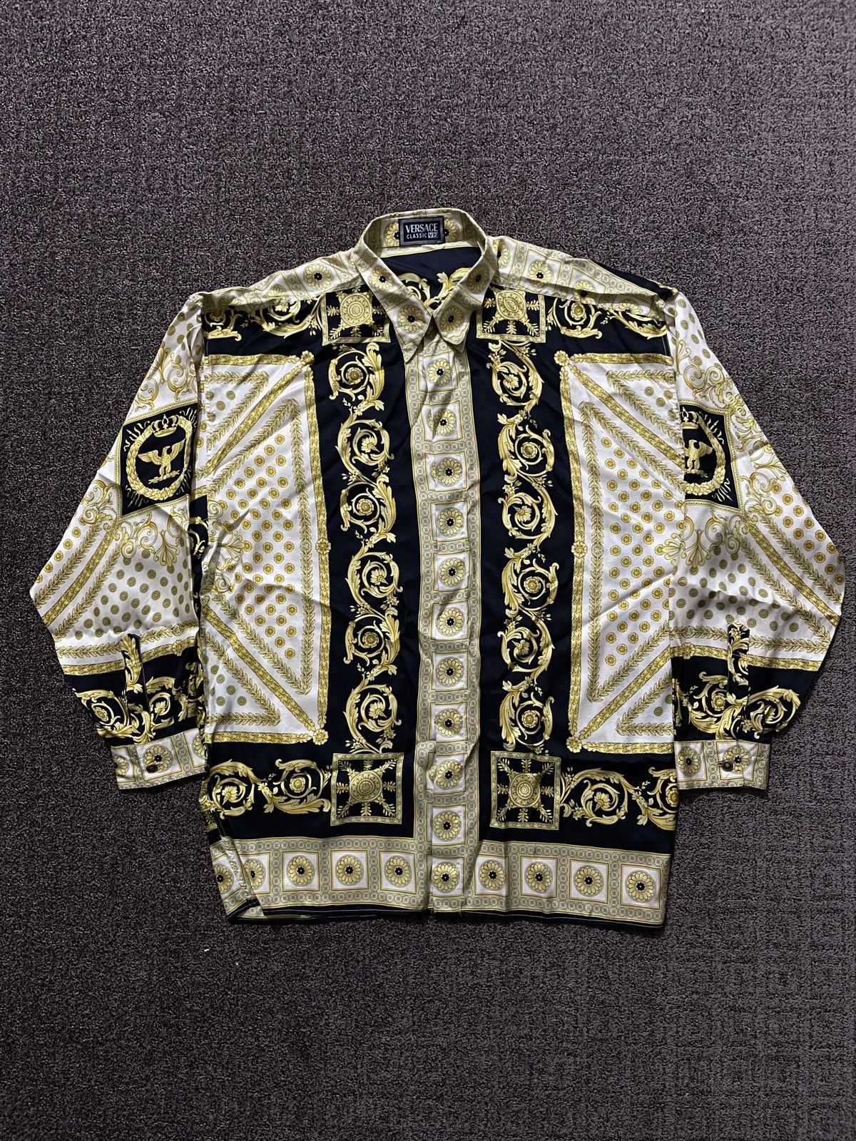 Versace × Vintage RARE!! Vintage Versace classic V2 shirt