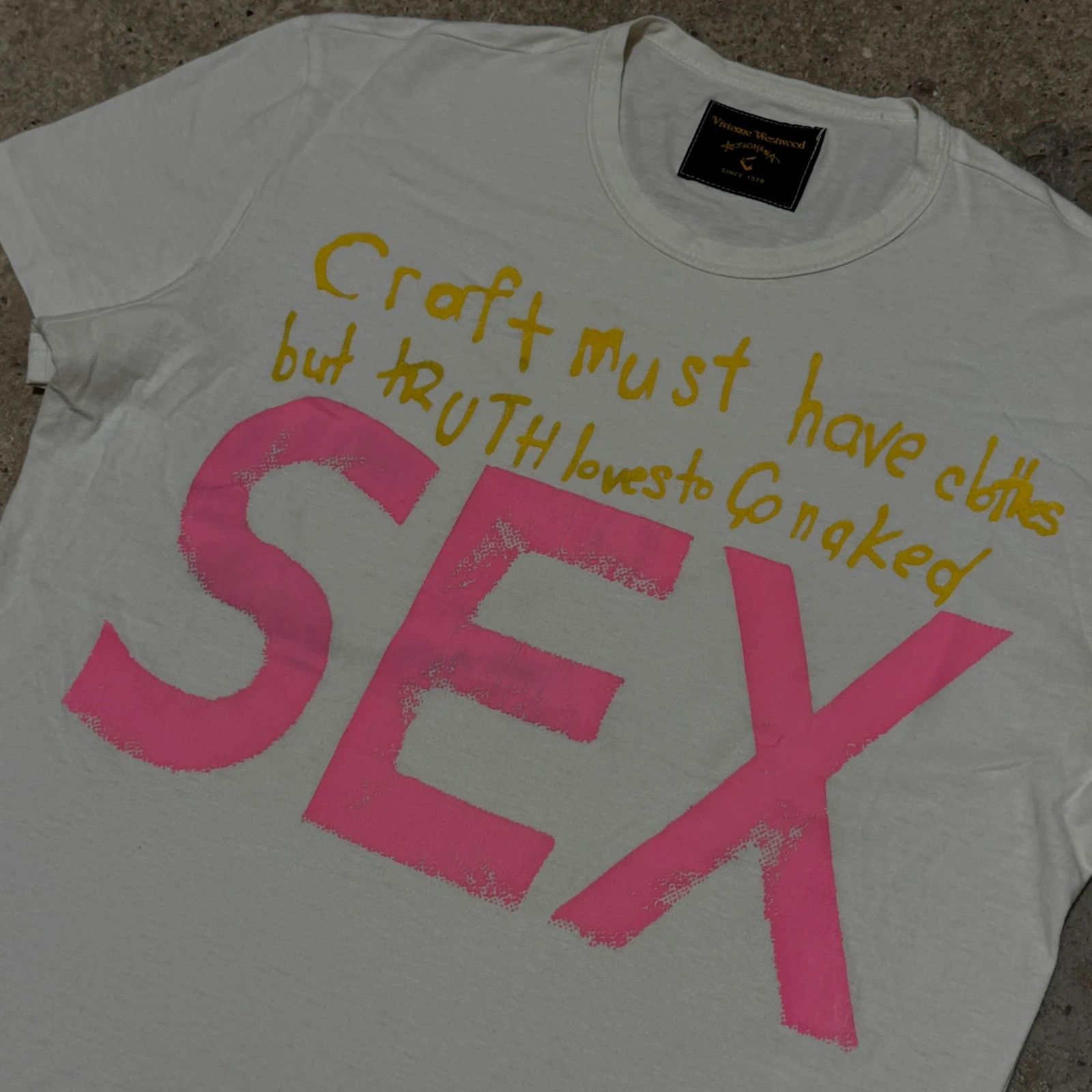 Vivienne Westwood Vintage Vivienne Westwood „sex“ t-shirt Size M / US 6-8 / IT 42-44 - 2 Thumbnail