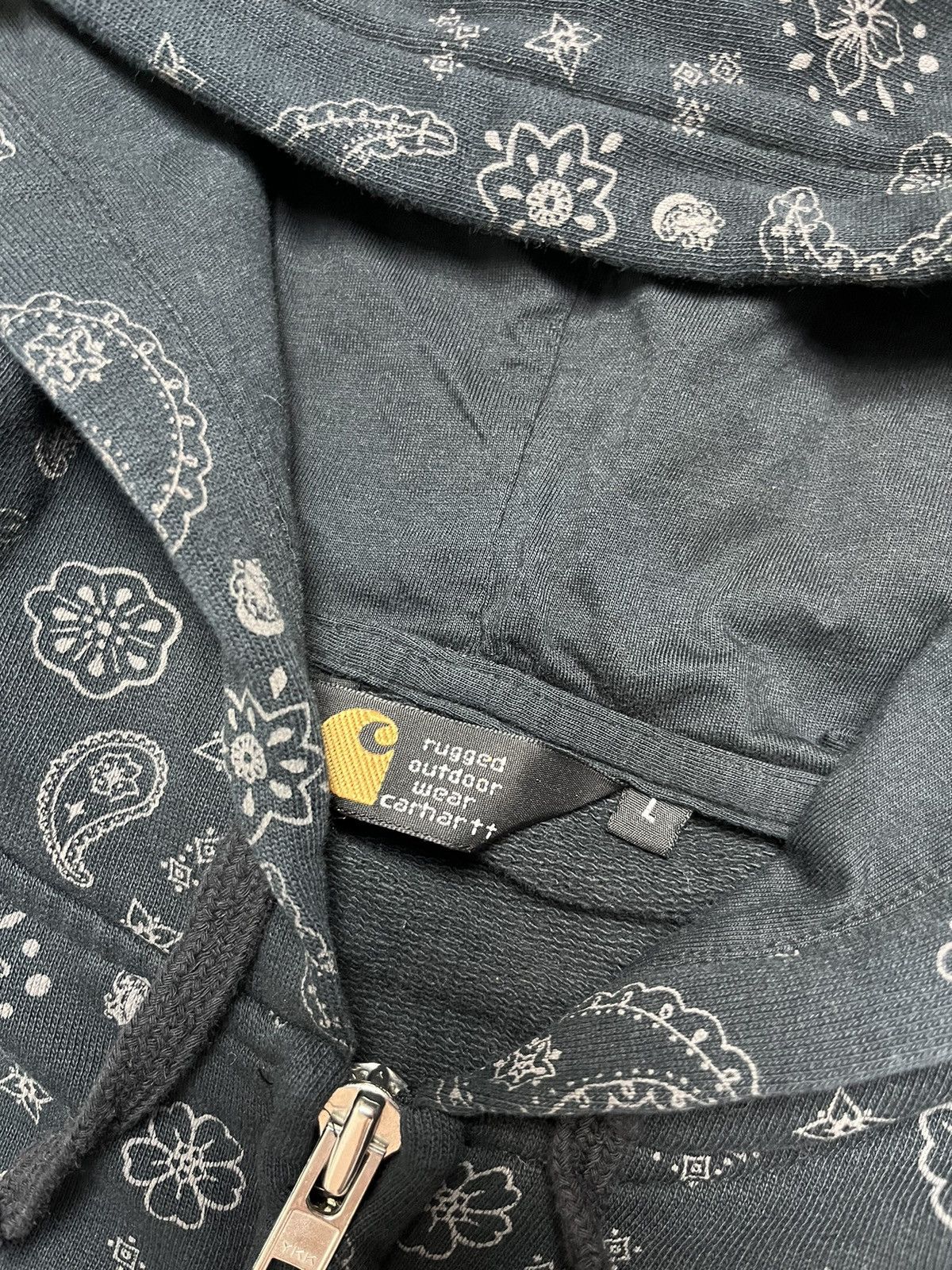Carhartt × Vintage Carhartt Paisley hoodie Size US L / EU 52-54 / 3 - 6 Thumbnail