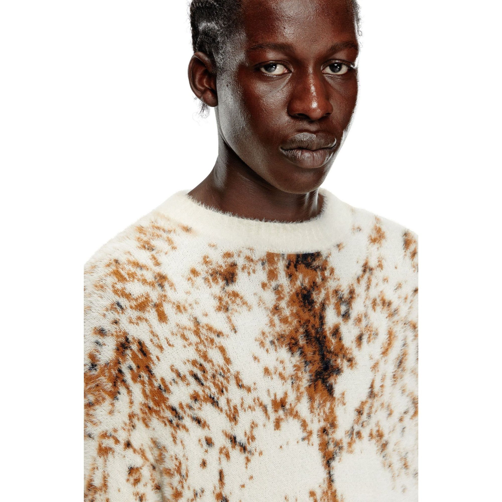 Diesel Diesel Itello Sweater in Chocolate Small New Mens Knit Pullo Size US S / EU 44-46 / 1 - 15 Thumbnail