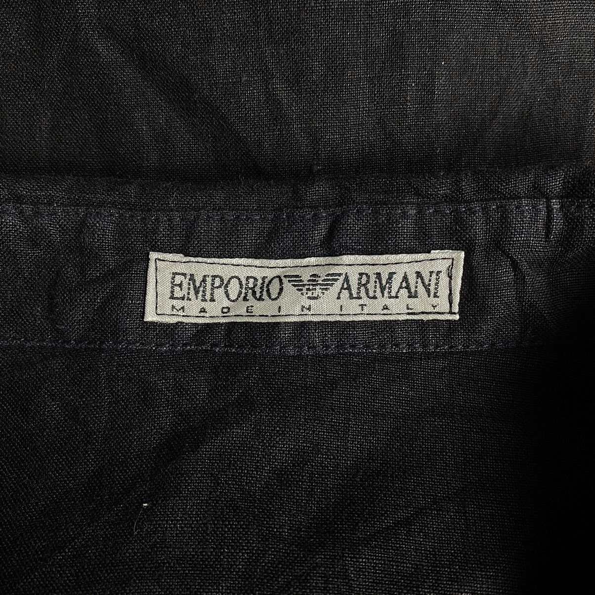 Emporio Armani 1980’s Emporio Armani military velcro linen shirt Size US M / EU 48-50 / 2 - 3 Thumbnail