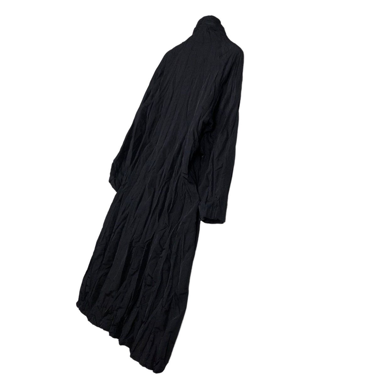 Japanese Brand Rich Black Long Fly Jacket Bondage Biker Issey Miyake Japan Size US M / EU 48-50 / 2 - 10 Thumbnail