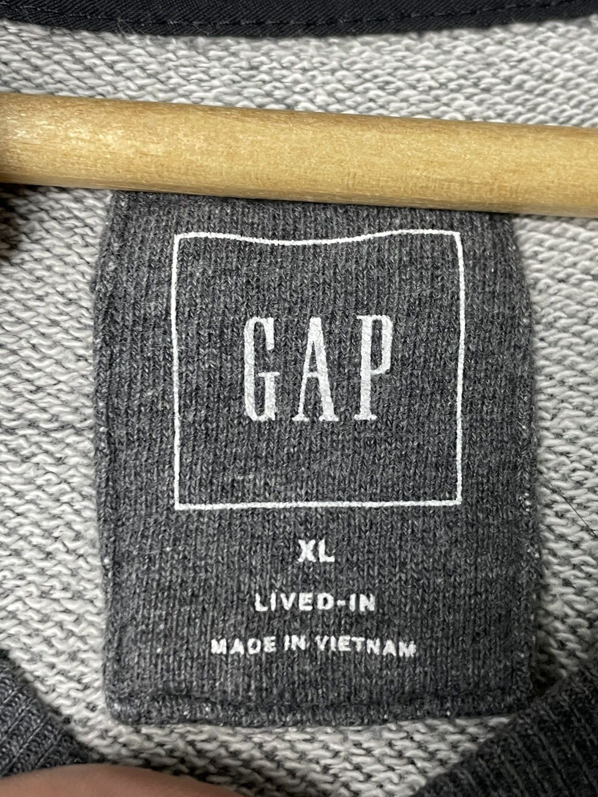 Gap × Japanese Brand × Vintage GAP Men’s Zip-pocket Sweatshirt (80) Size US XL / EU 56 / 4 - 8 Thumbnail