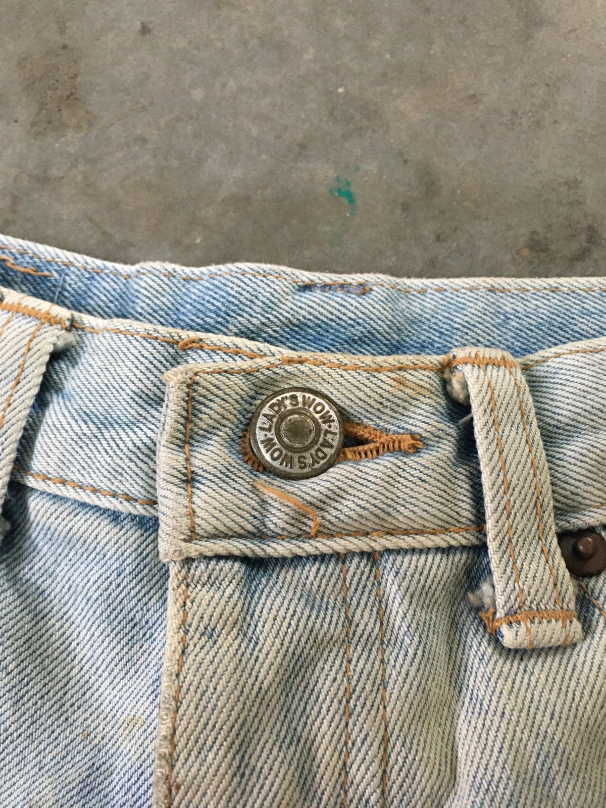 Japanese Brand × Jean Ladys Wow Jeans (15) Size 27" / US 4 / IT 40 - 11 Thumbnail