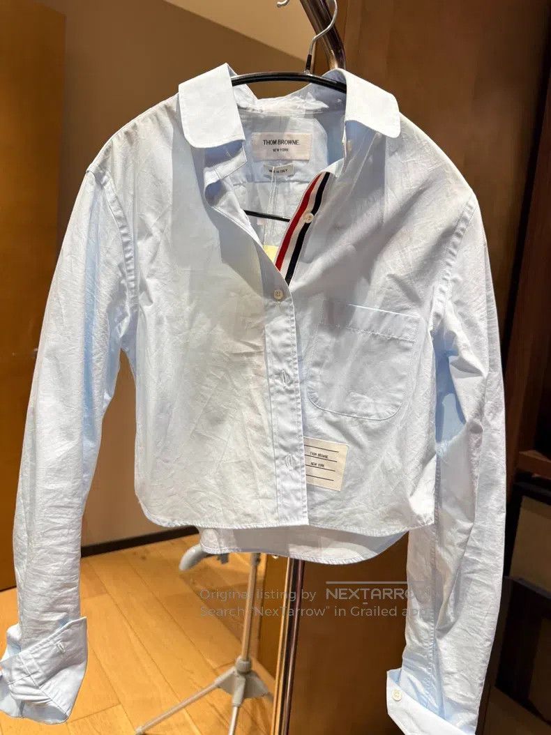 Thom Browne Thom Browne Long Sleeve Shirt Size XS / US 0-2 / IT 36-38 - 1 Thumbnail