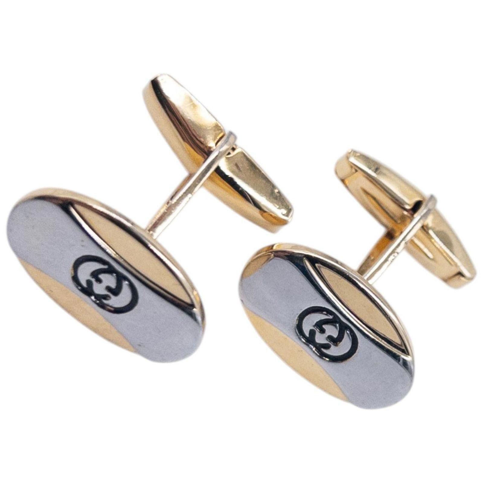 Gucci Vintage Gucci Embossed Cuff Links Size ONE SIZE - 6 Thumbnail