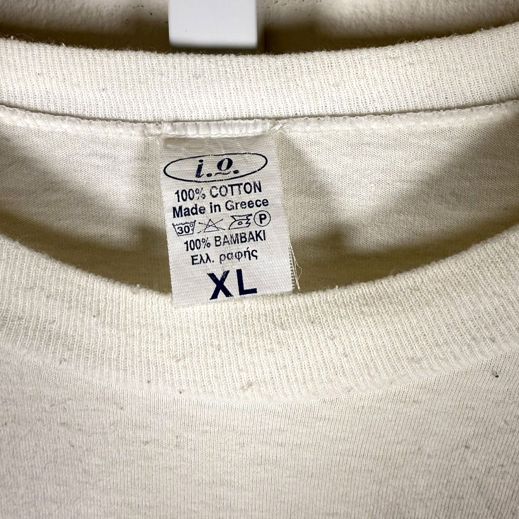 Vintage VINTAGE Athens 2004 Olympic Games White T-Shirt Made In Greece Men's XL Shirt Mens XL White Olympics Vintage Sports USA 2004 Size US XL / EU 56 / 4 - 5 Thumbnail