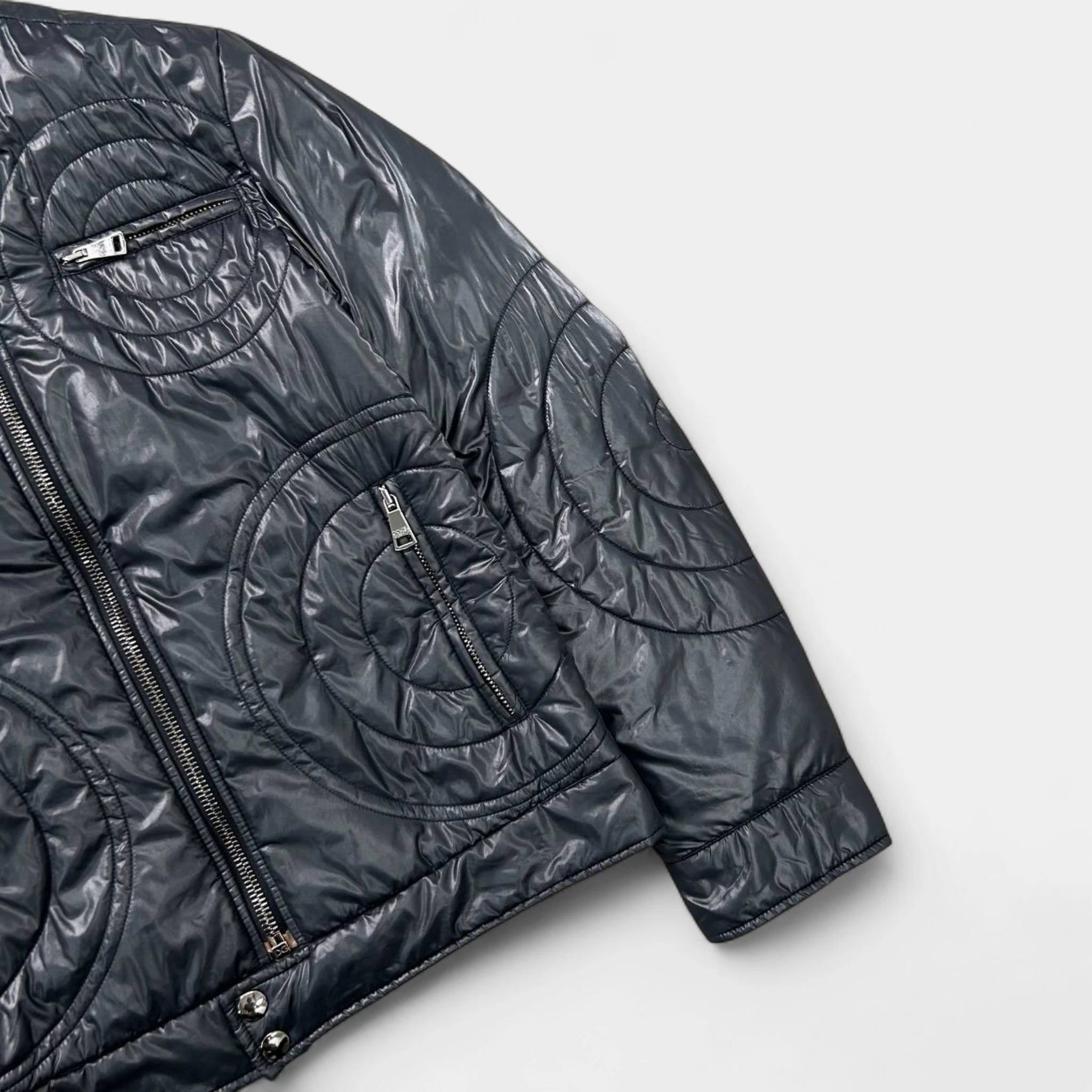 Dolce & Gabbana 2000s Dolce & Gabbana Sport Dark Blue Nylon Light Jackets Size US M / EU 48-50 / 2 - 3 Thumbnail