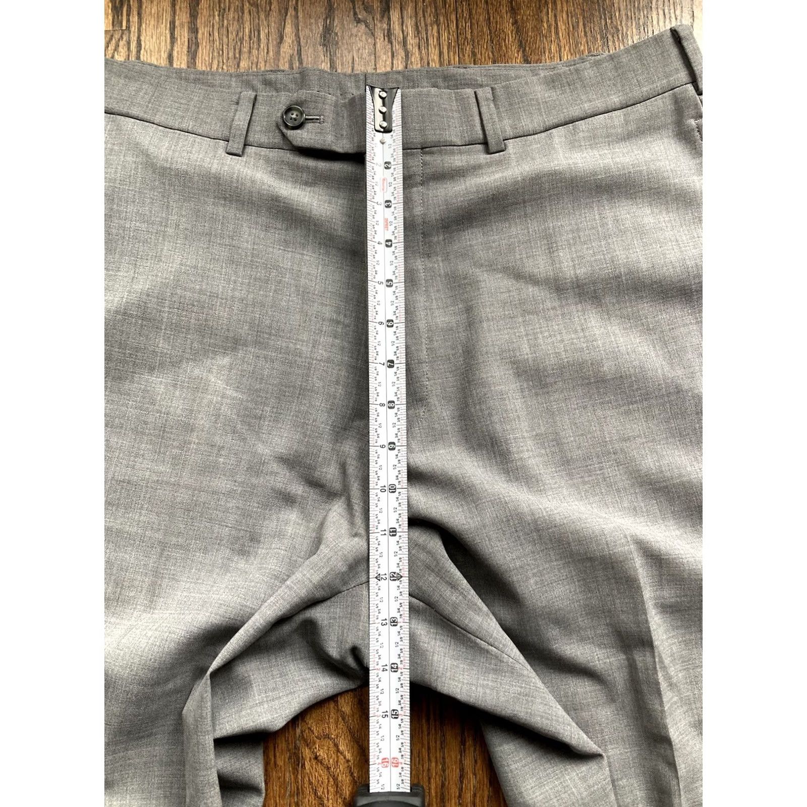 Brooks Brothers Brooks Brothers Dress Pants Mens 36x30 Gray Wool Flat Front Madison Brookscool Regular Mens Pants Size US 36 / EU 52 - 4 Thumbnail