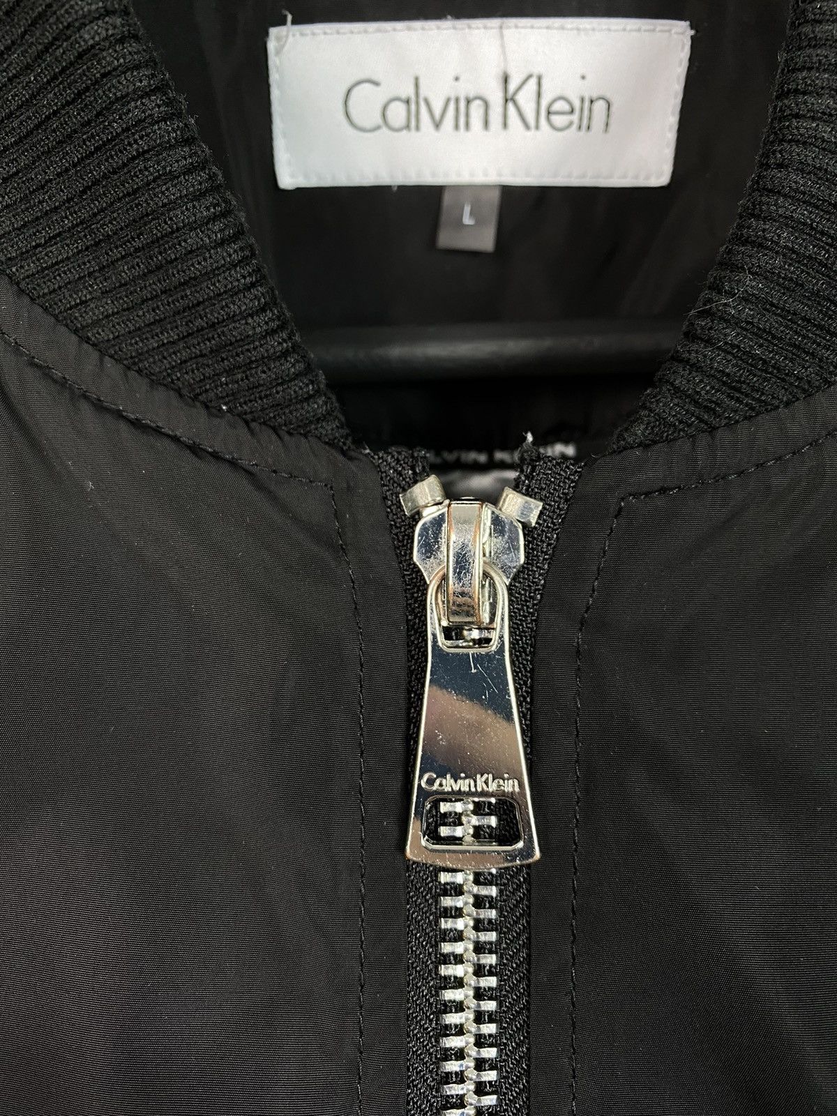 Calvin Klein Calvin Klein Bomber jacket Black Men L size basic Size US L / EU 52-54 / 3 - 8 Thumbnail
