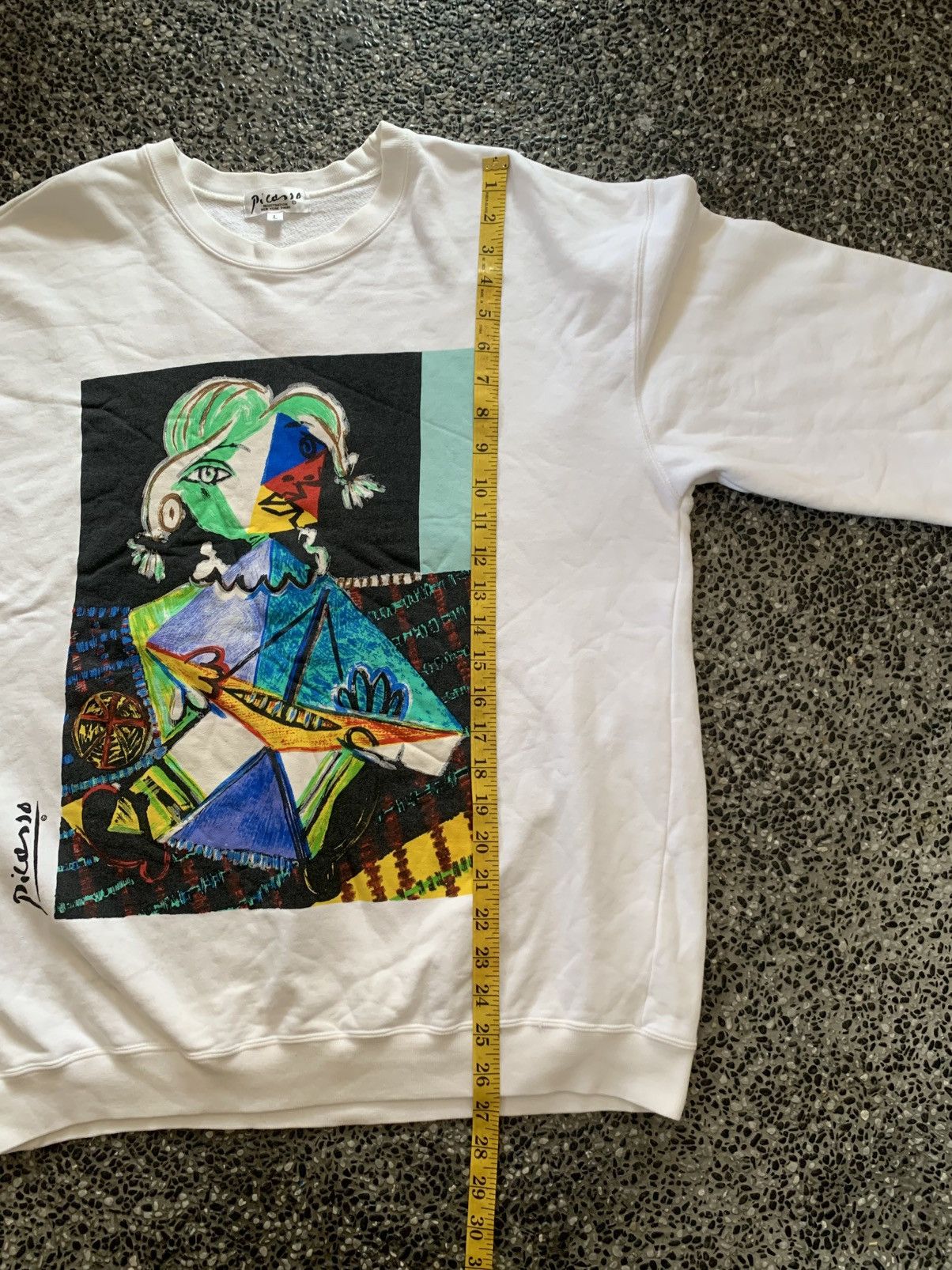 Arts & Science Vintage Pablo Picasso Artwork / Art Sweatshirt Size US L / EU 52-54 / 3 - 9 Thumbnail