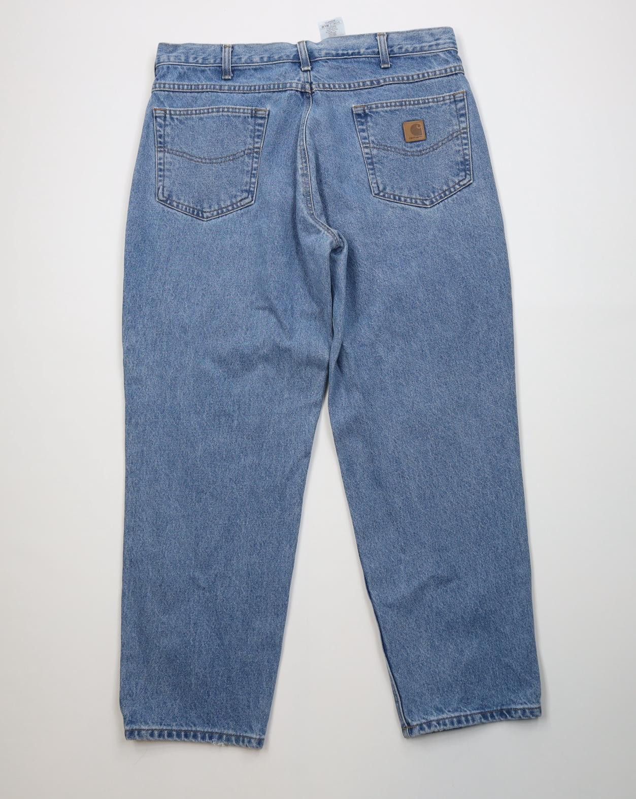 Carhartt Vintage Y2K Carhartt Relaxed Fit Tapered Leg Denim Jeans Size US 38 / EU 54 - 10 Thumbnail
