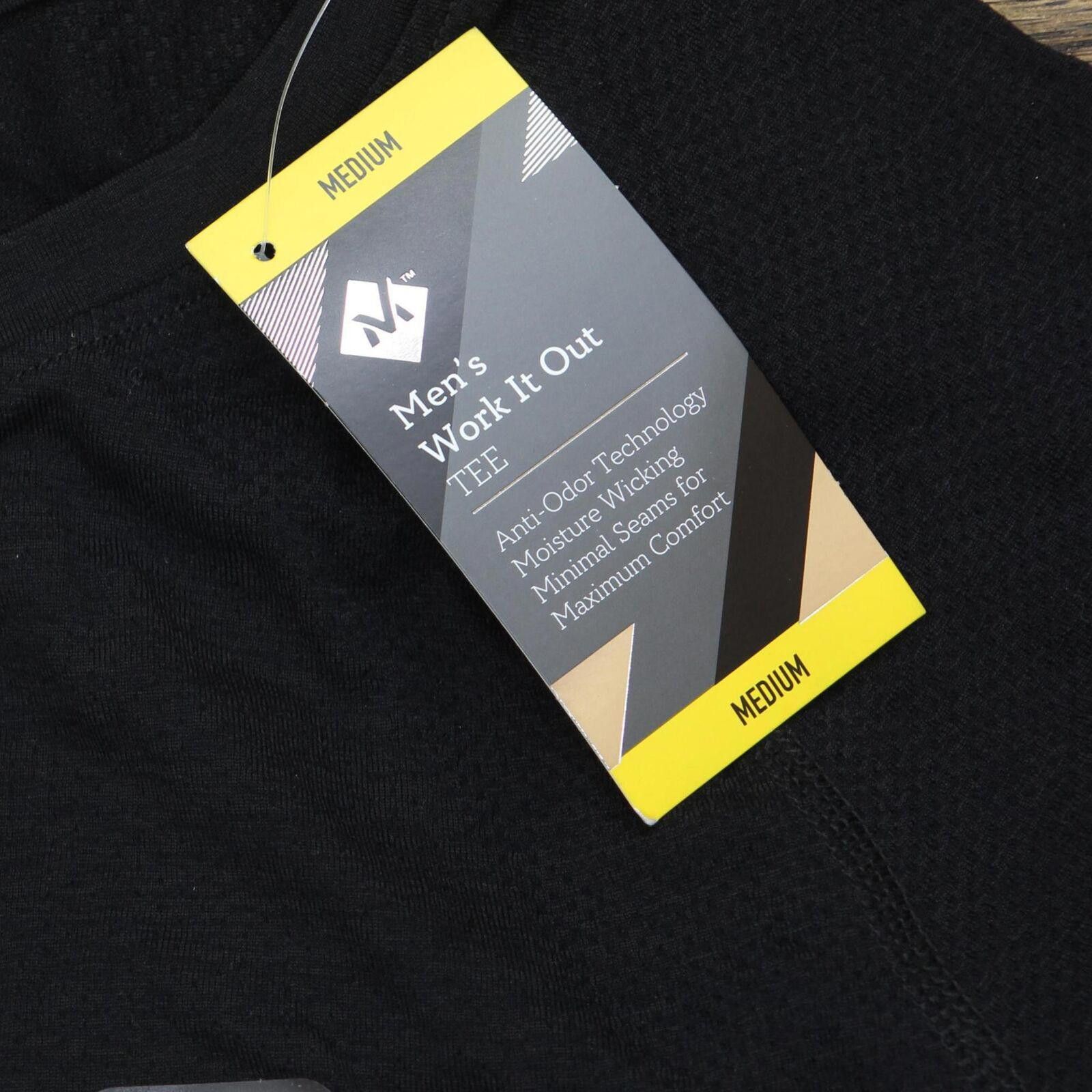 Other NWT Member's Mark Out Active T-Shirt Tee ALPSM11120 L Black Size US L / EU 52-54 / 3 - 3 Thumbnail