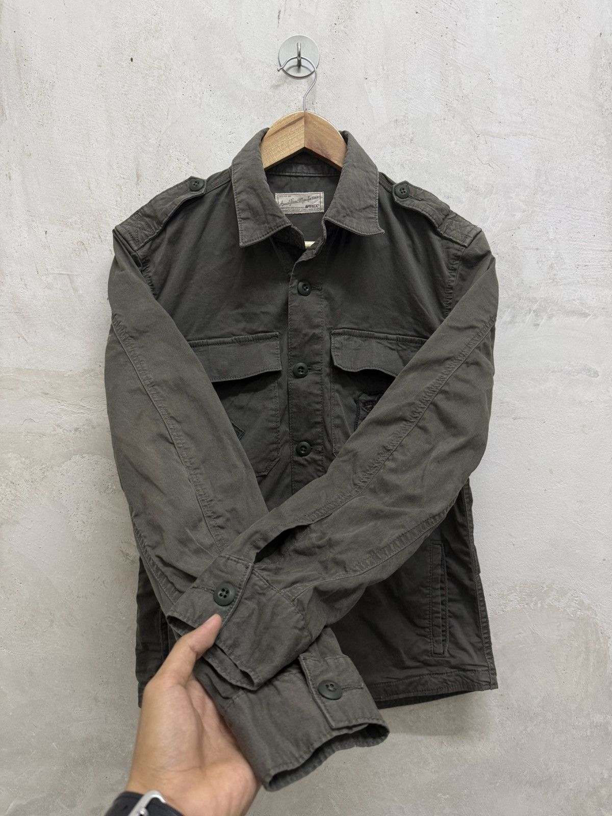 Avirex Avirex Button Up Shirt Military Design US Marines Us Flag Size US S / EU 44-46 / 1 - 3 Thumbnail