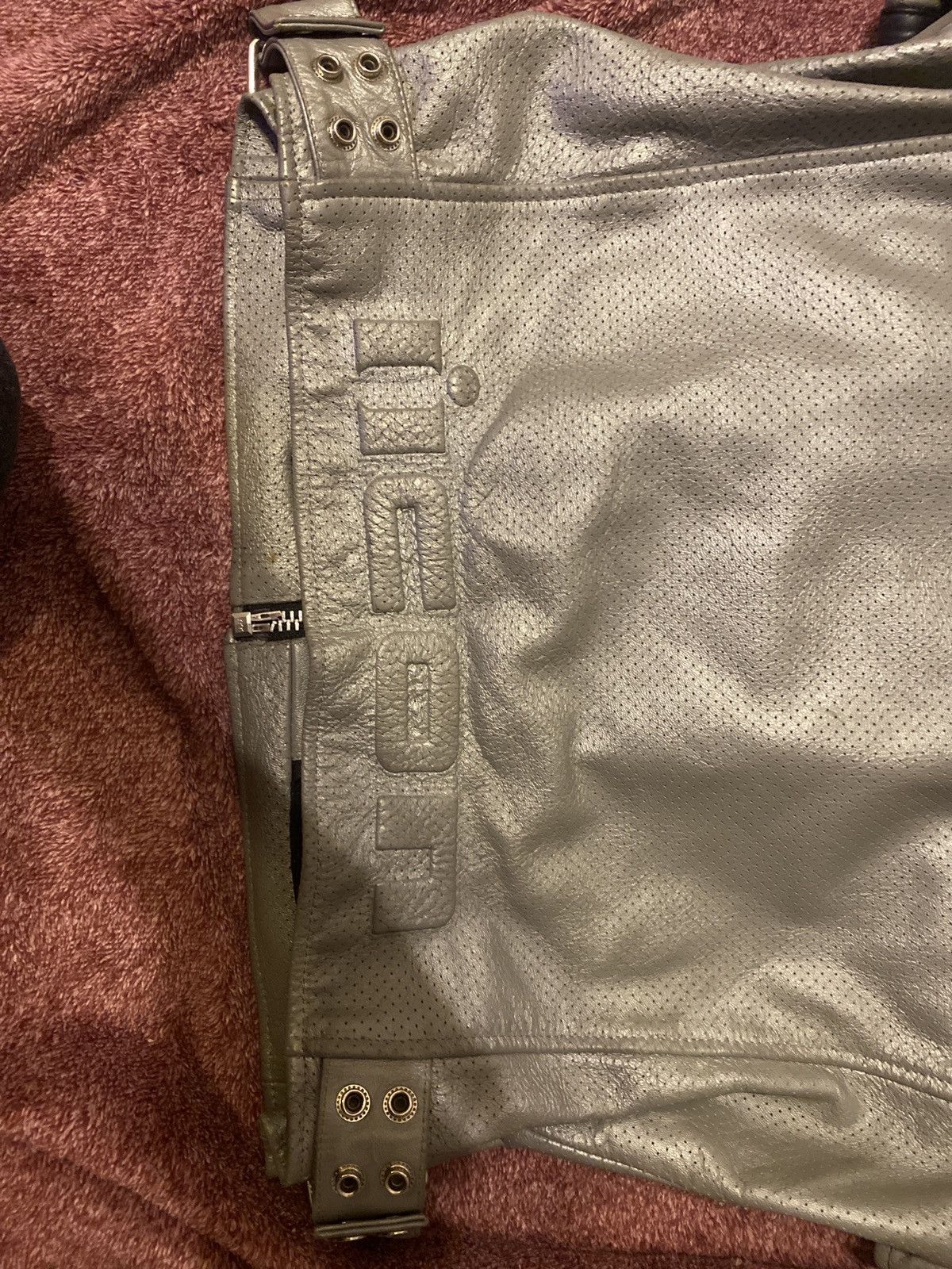 ICON Motorsports OG ICON Motosports Leather Jacket — Rare Silver Colorway Size US XL / EU 56 / 4 - 3 Thumbnail
